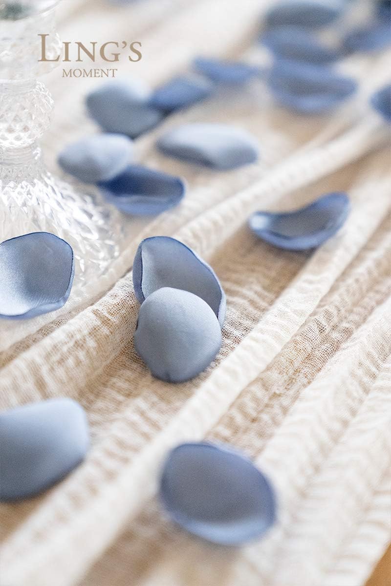 Moment Rose Petals, Silk Flower Petals for Wedding/Aisle/Flower Girl Baskets/Table Centerpiece Décor,etc.