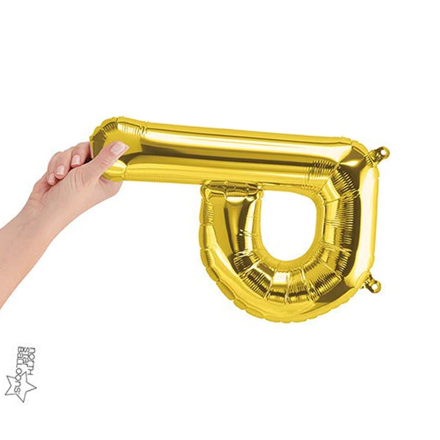 NorthStar Balloons&#xAE; 16&#x22; Gold Letter P Balloon Air Fill Only