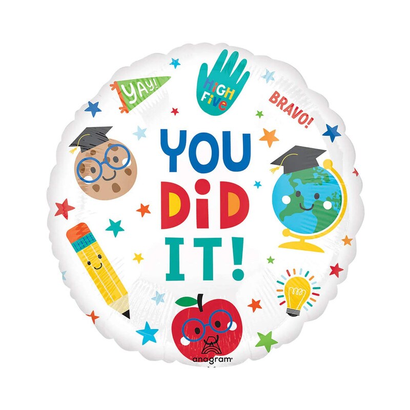 Anagram&#xAE; 17 Inch Graduation Fun You Did It Balloon