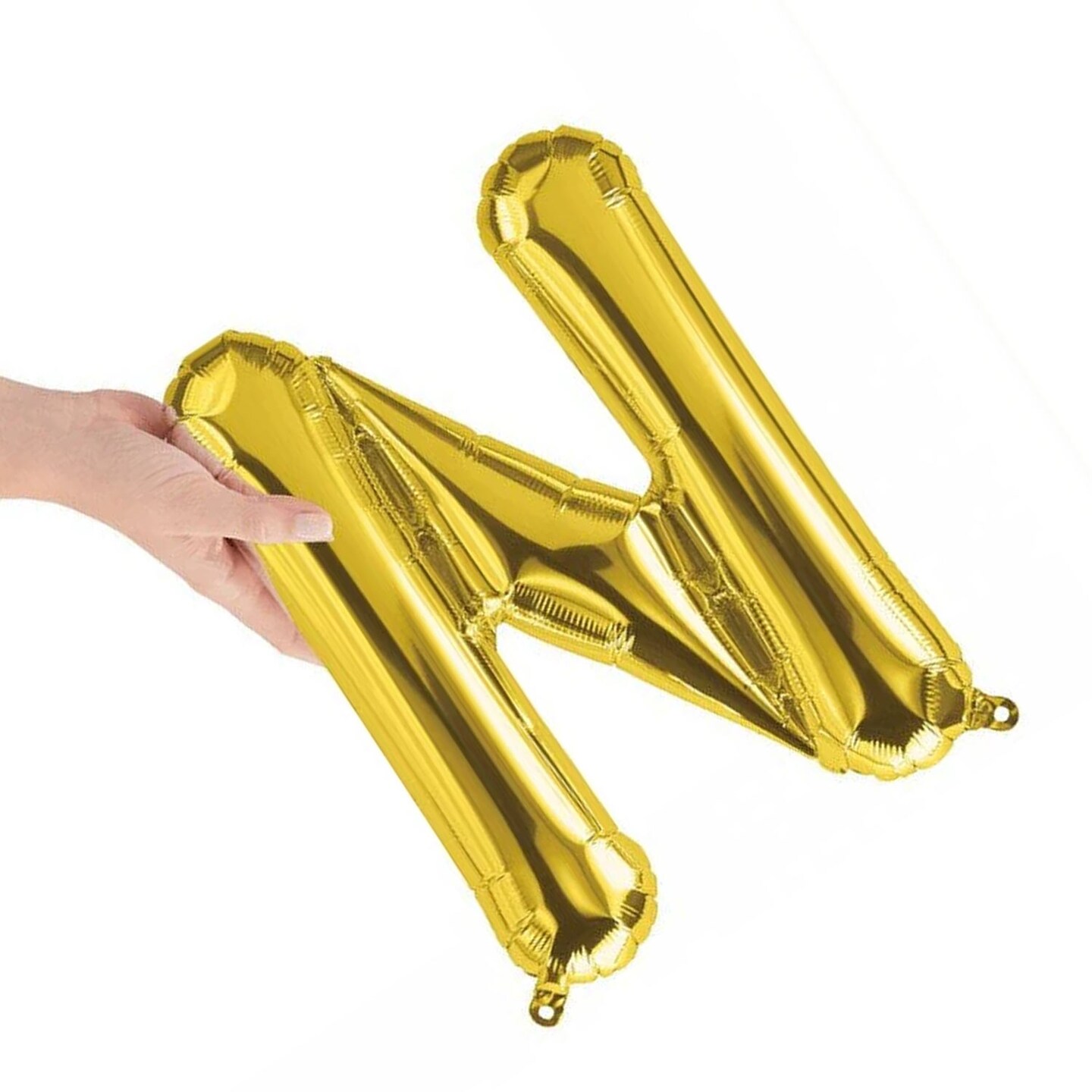 NorthStar Balloons&#xAE; 16&#x22; Gold Letter N Balloon Air Fill Only