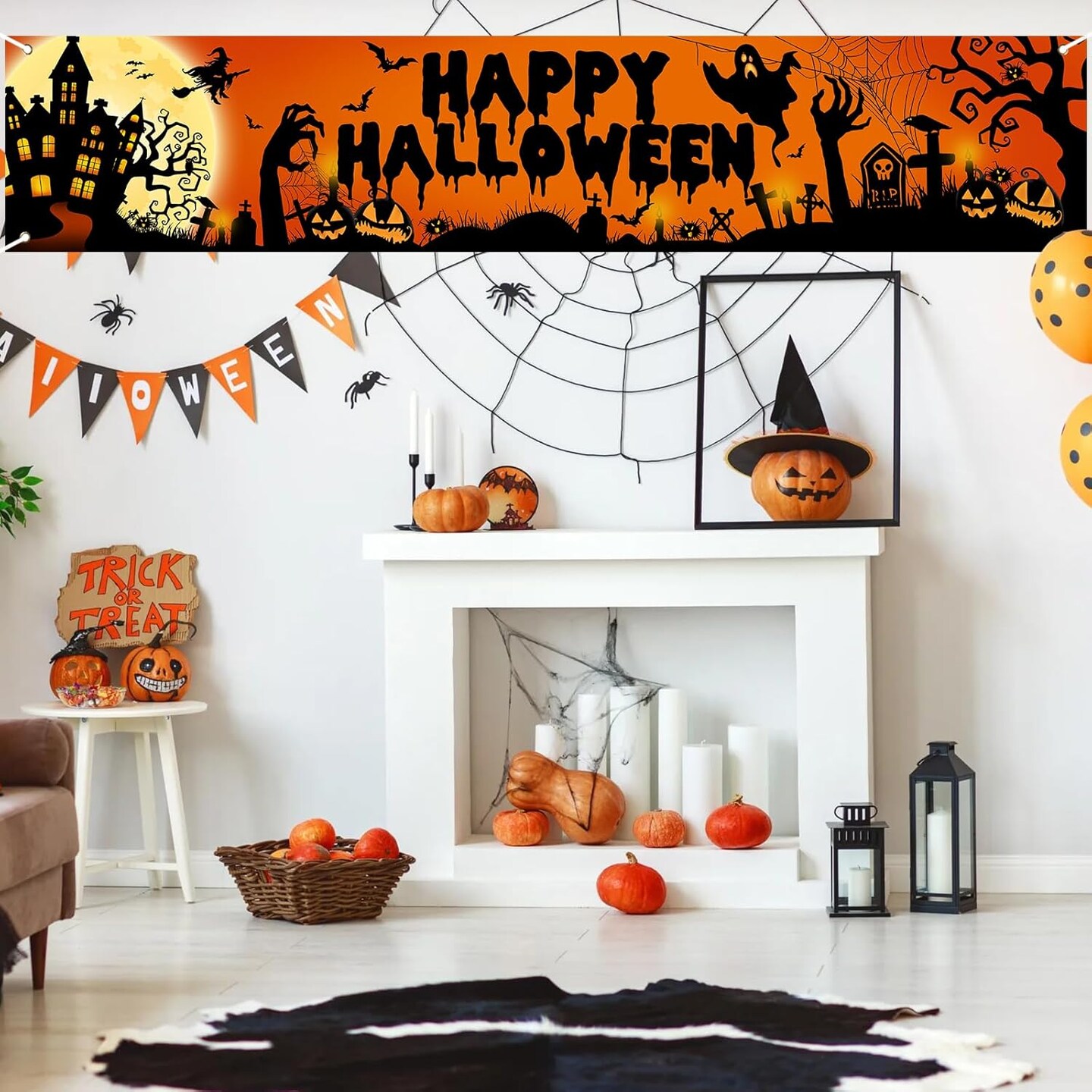 Happy Halloween Banner Halloween Party