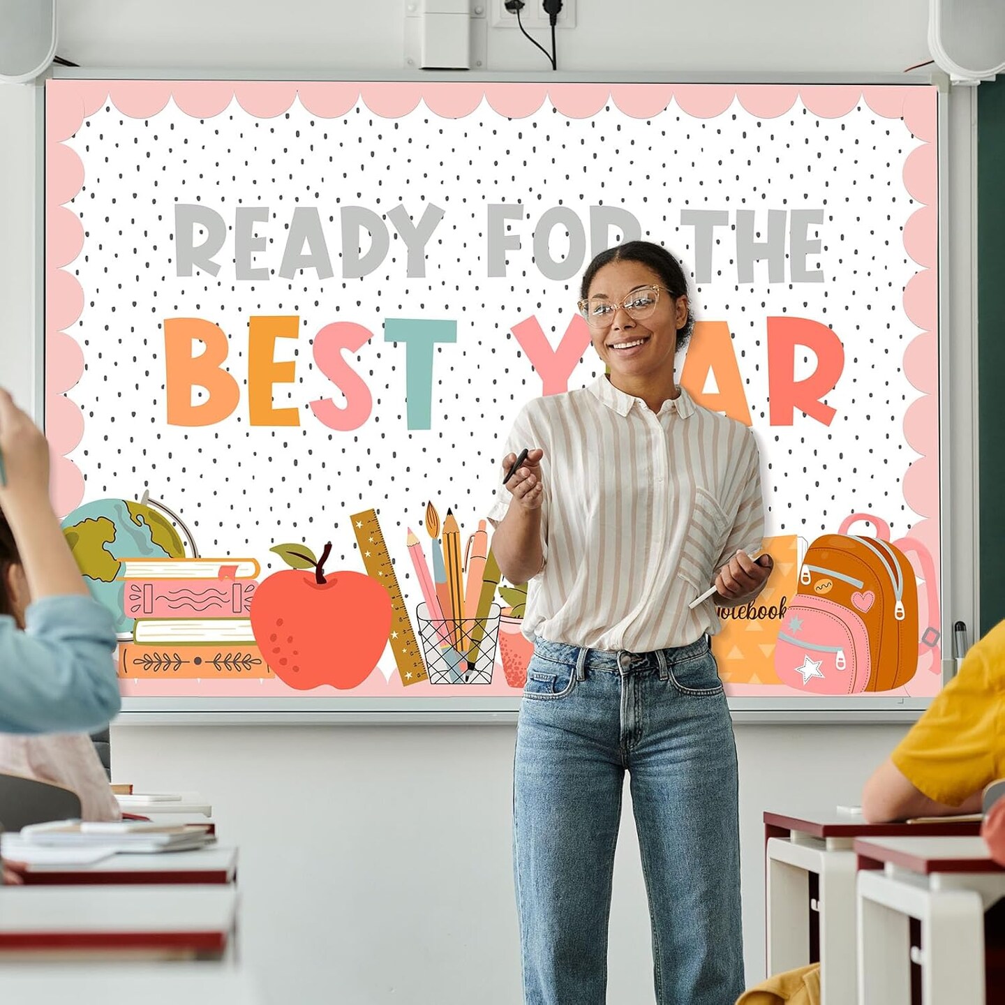 52 Pcs Back to School Bulletin Board Kit