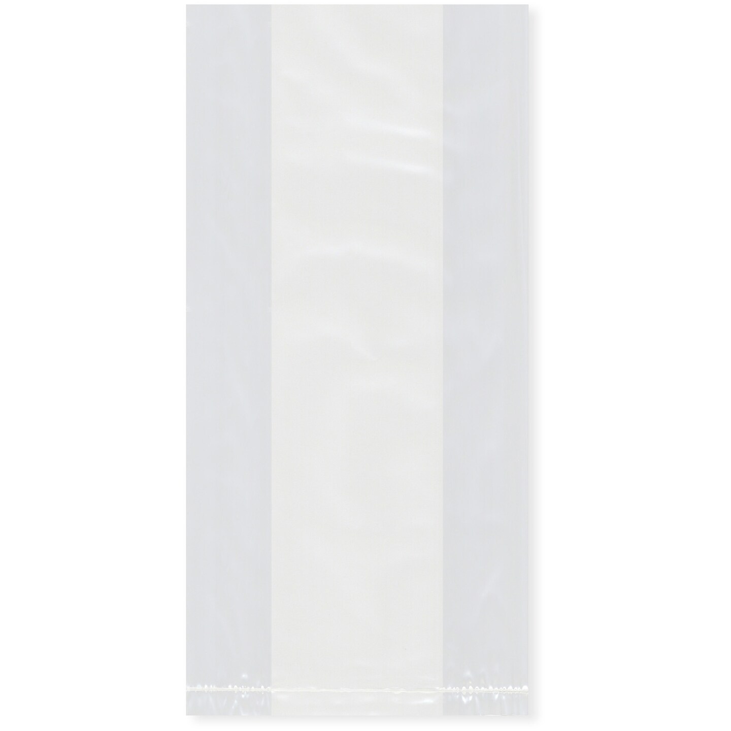 Plymor 4" x 2" x 8" (Pack of 100), 1 Mil Gusseted Plastic Bags
