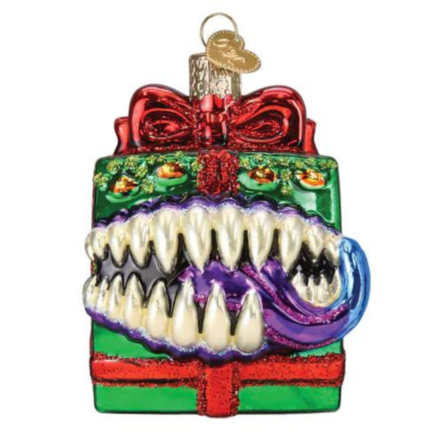 Old World Christmas 3.0 Inch Dungeons & Dragons Christmas Tree Ornament , Christmas Decor Holiday Mimic Mystery