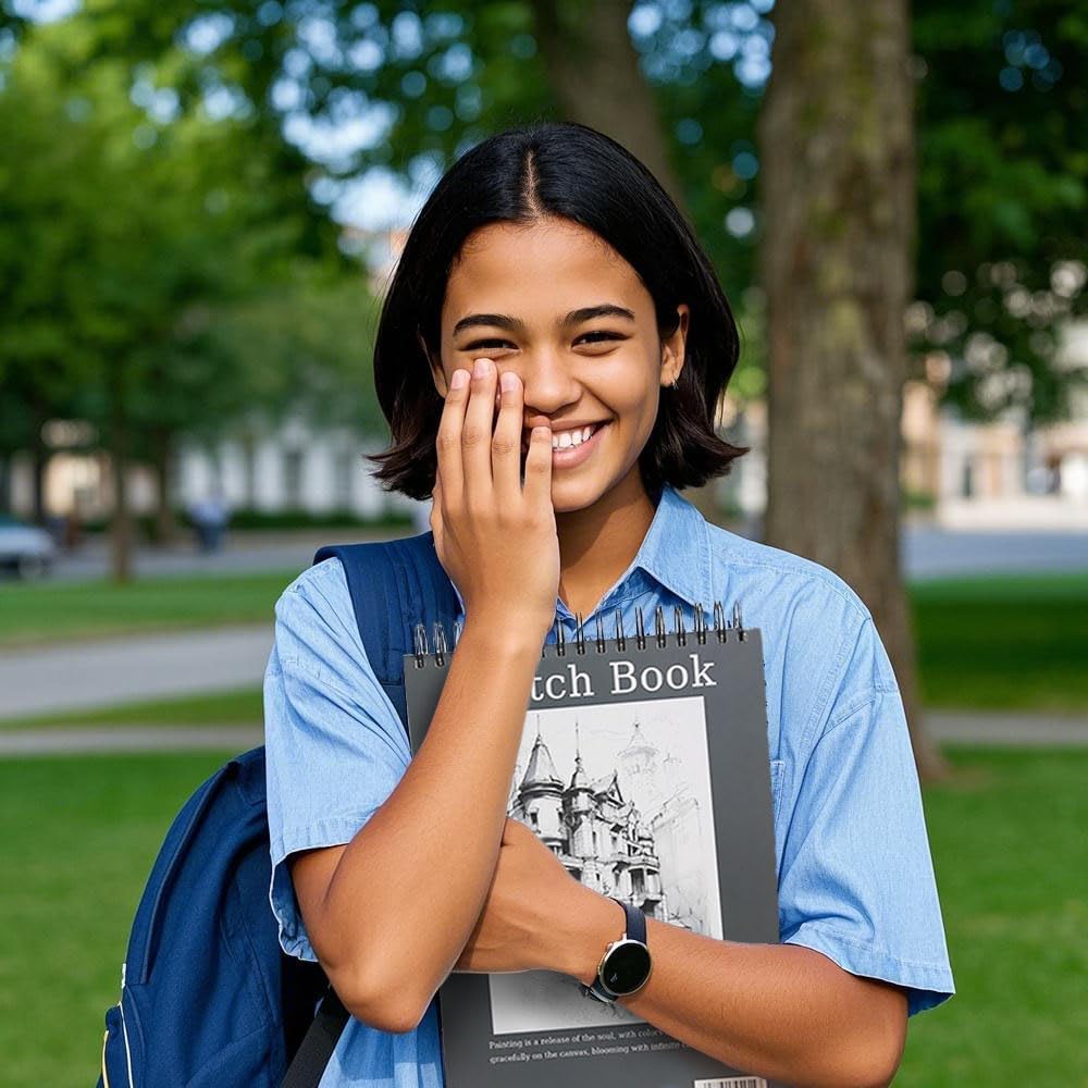 Sketchbook for Drawing Top Spiral Bound