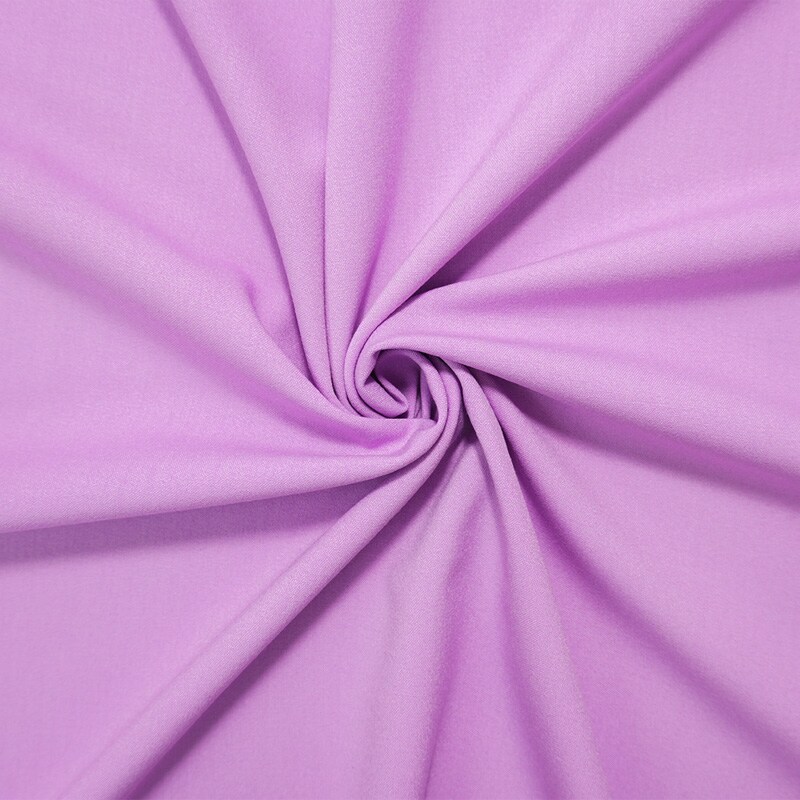 Lavender Purple Poly Rayon Stretch Solid Woven Suiting Fabric By the Yard