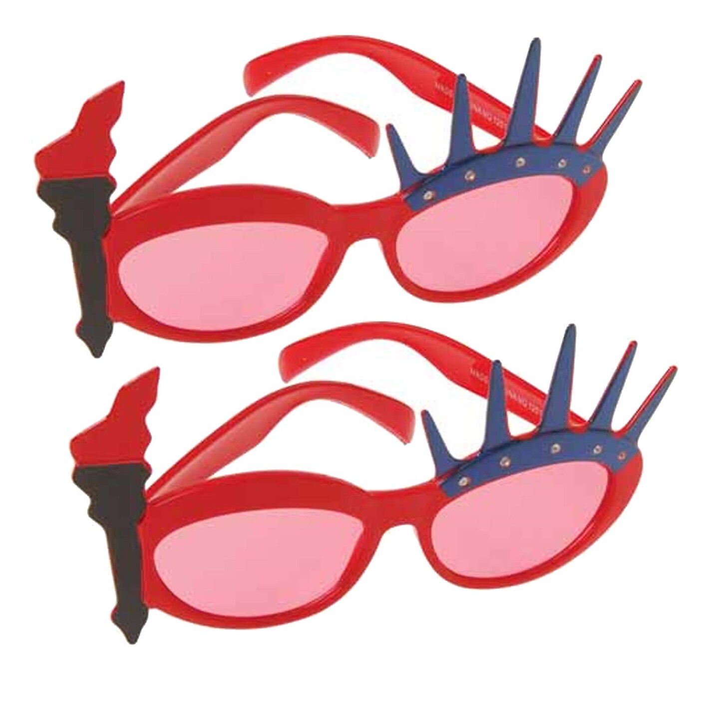 4th of july Liberty Sunglasses 12 Count Patriotic Red White Blue Eyewear