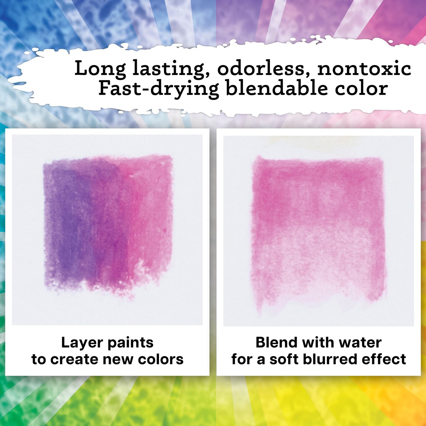 Tulip Tempera Paint Sticks 30 pack