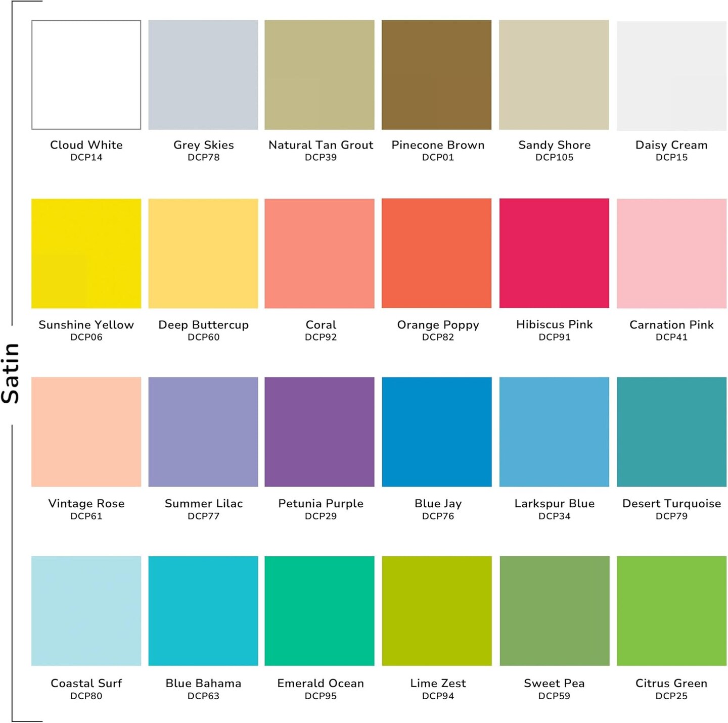 Crafter’s Acrylic Patio Paint 24 Color Starter Paint Set, Outdoor Weatherproof Permanent Paints, 2 FL oz (Pack of 24)