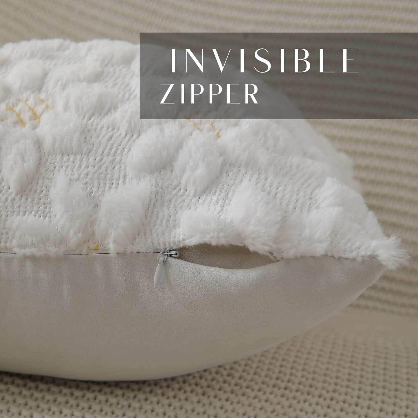 Summer Pillow Covers 18x18 inch Set of 2 Farmhouse Decor Yellow Color Flower Heart Sunflower Soft Plush Throw Pillows for Sofa Holiday Summer Home Deco