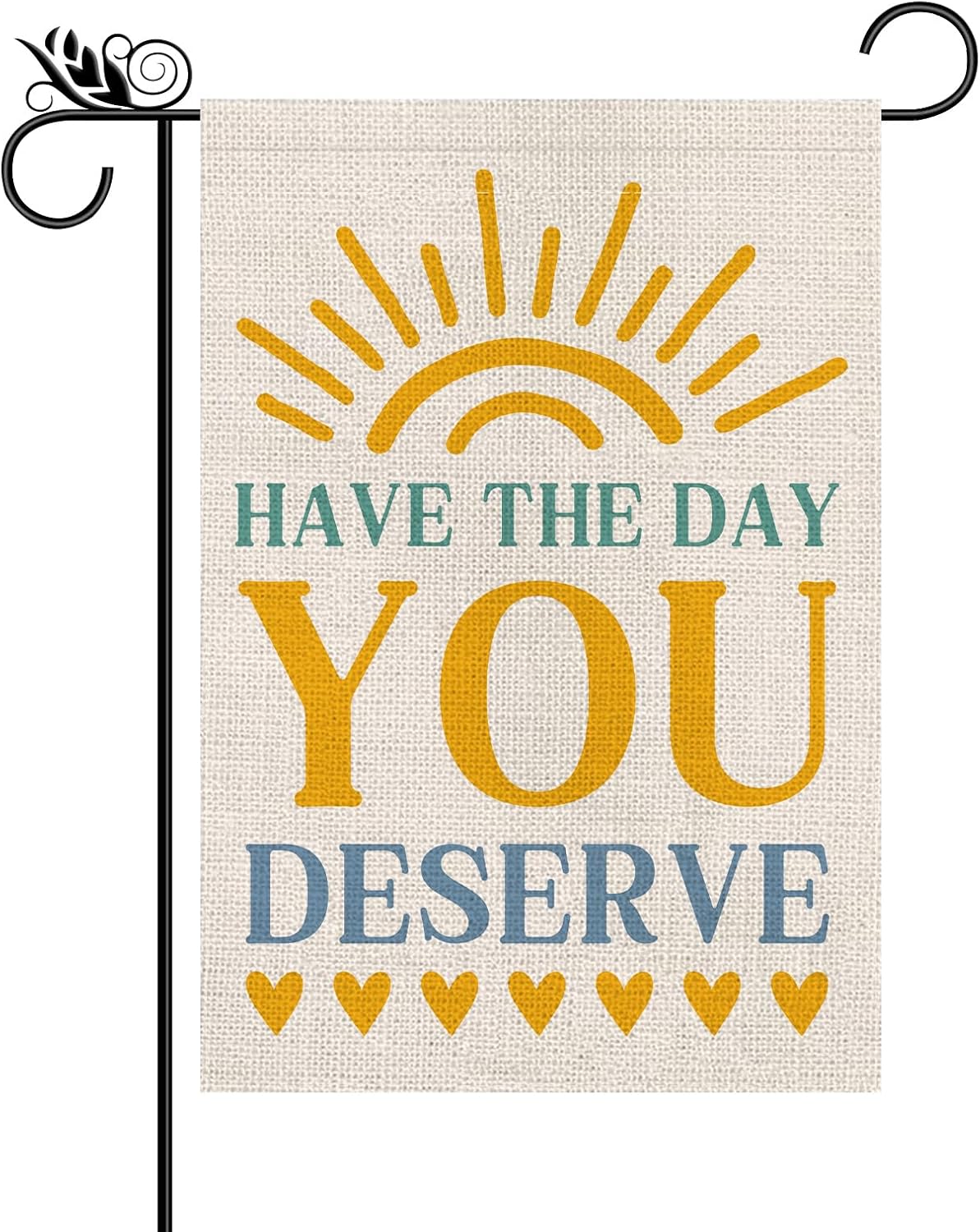 Summer Garden Flag Motivational Signs Have The Day You Deserve Vertical Double Sided Holiday Yard Lawn Outdoor Decorations