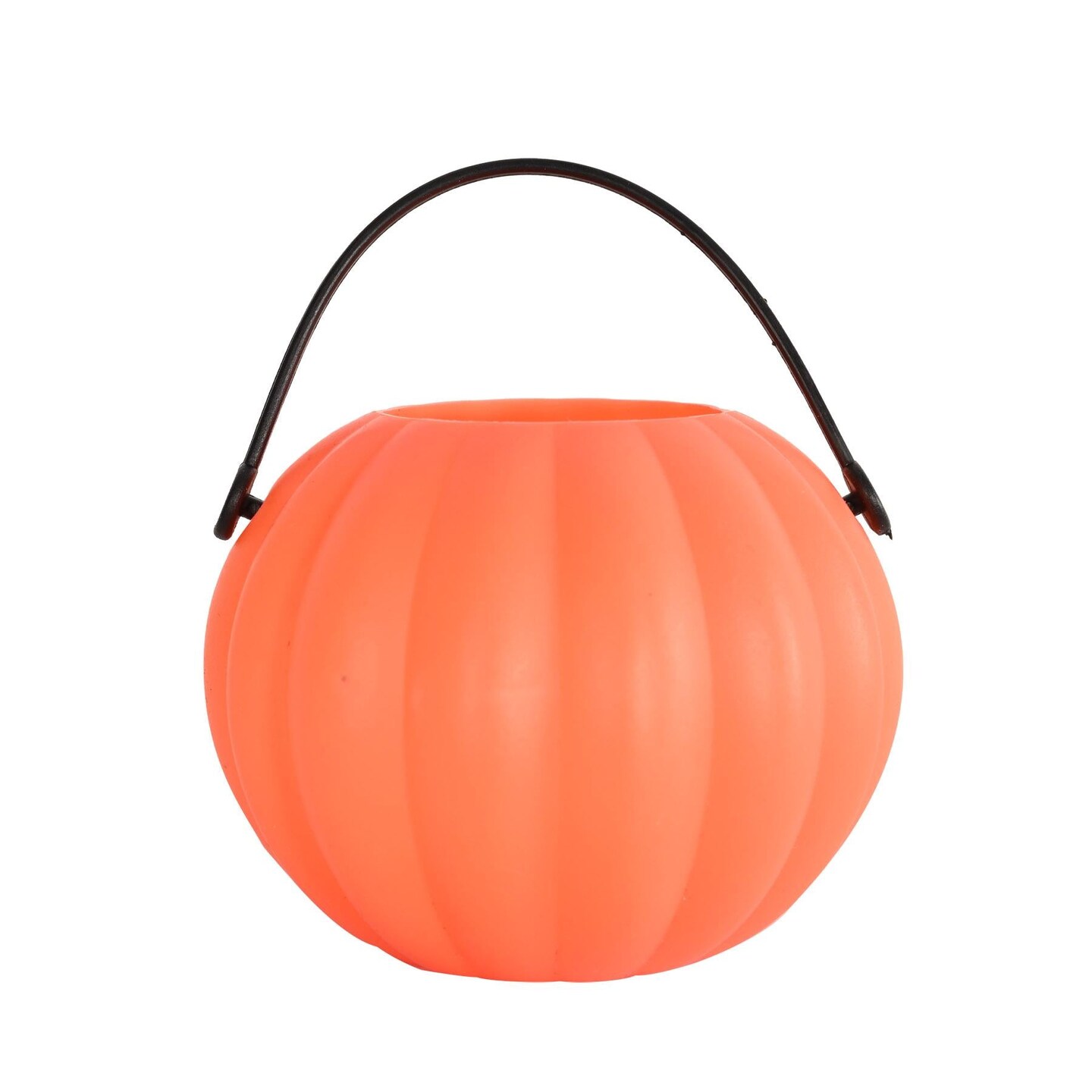 Beistle Bulk Halloween Plastic Miniature Pumpkin Buckets - 72 Buckets