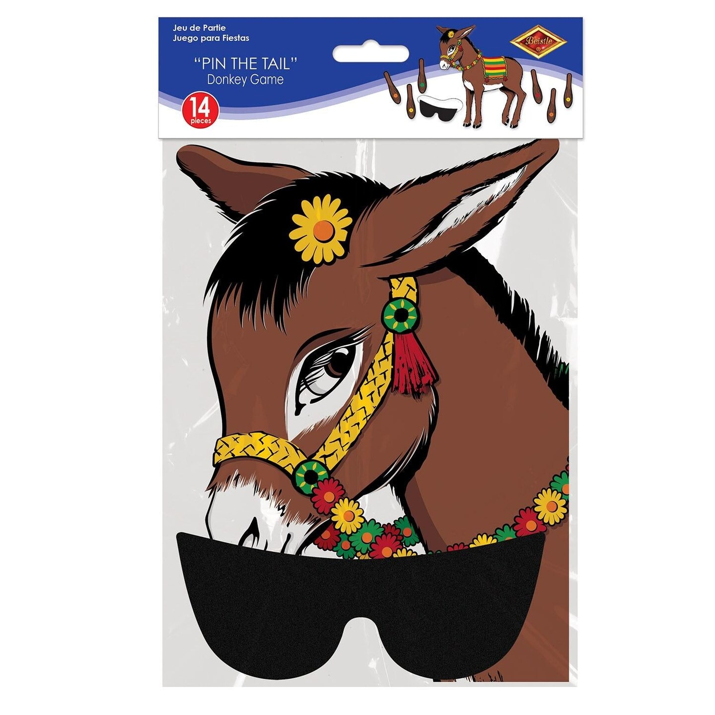 24 Pack Beistle Pin the Tail Donkey Game