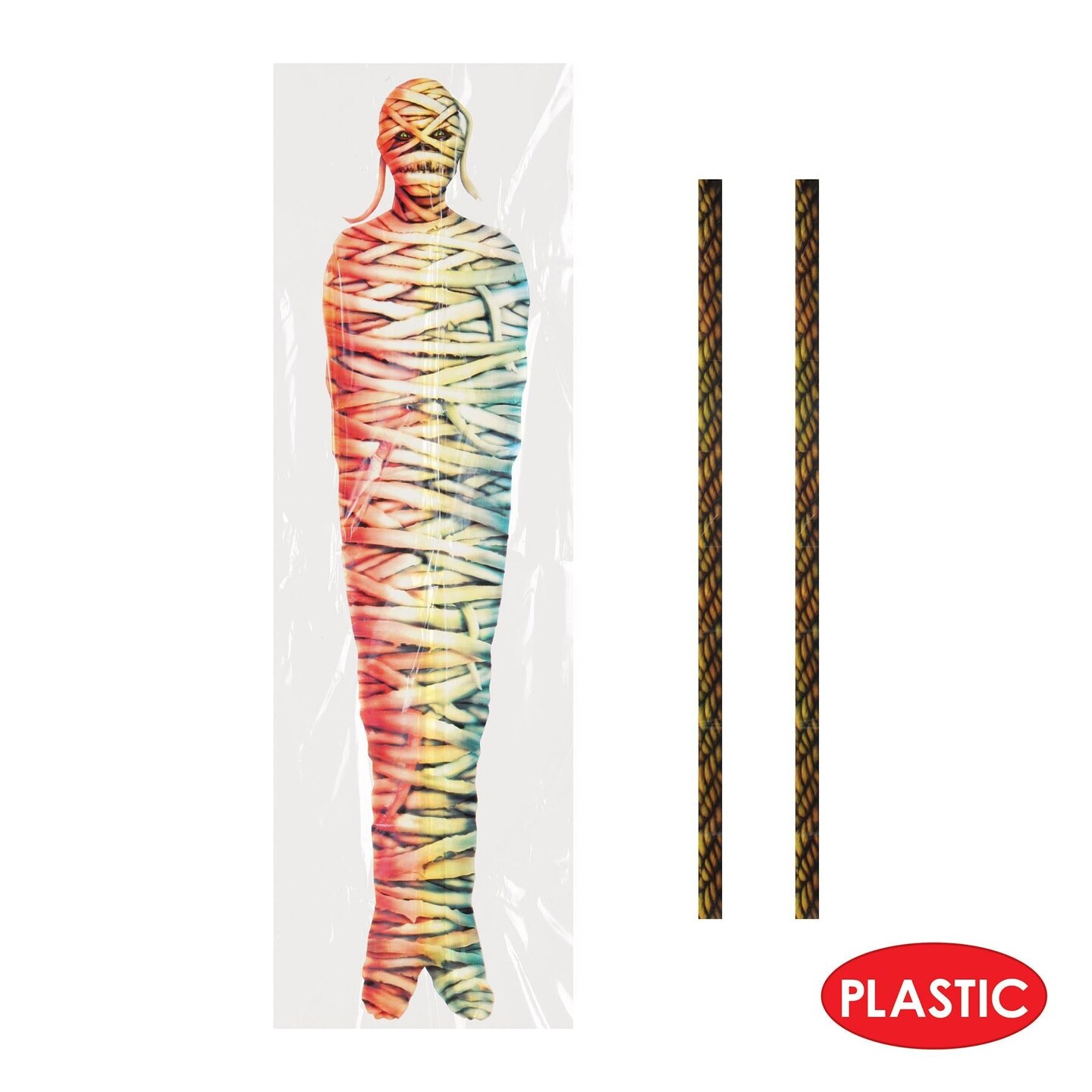 12 Pack Beistle Halloween Mummy Tree Wrap Decoration