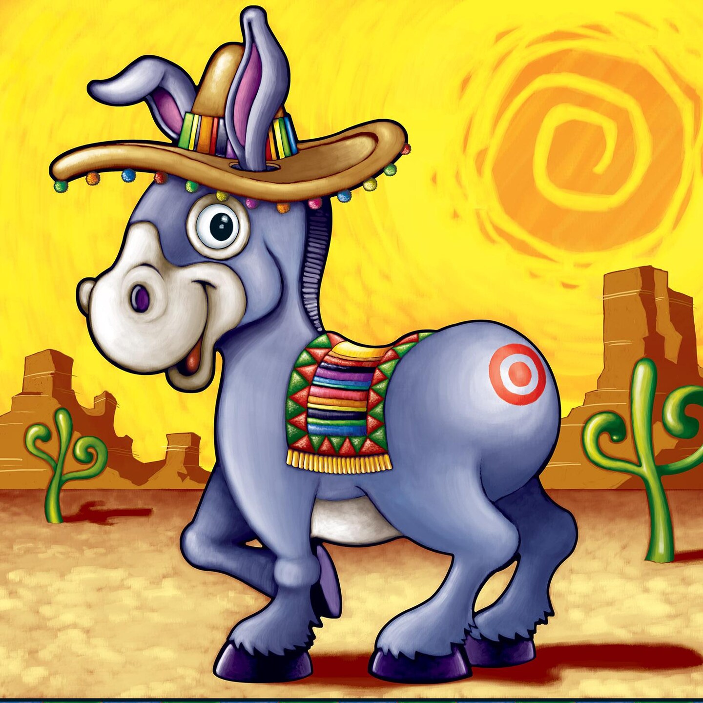 24 Pack Beistle Pin the Tail on the Donkey Game
