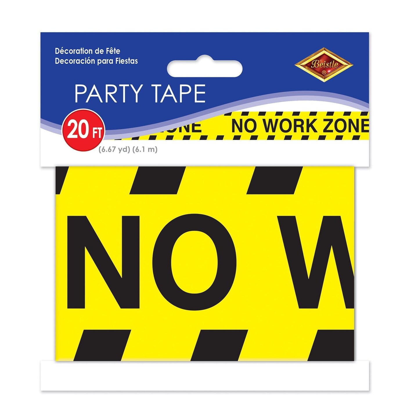 12 Pack Bulk No Work Zone Party Tape