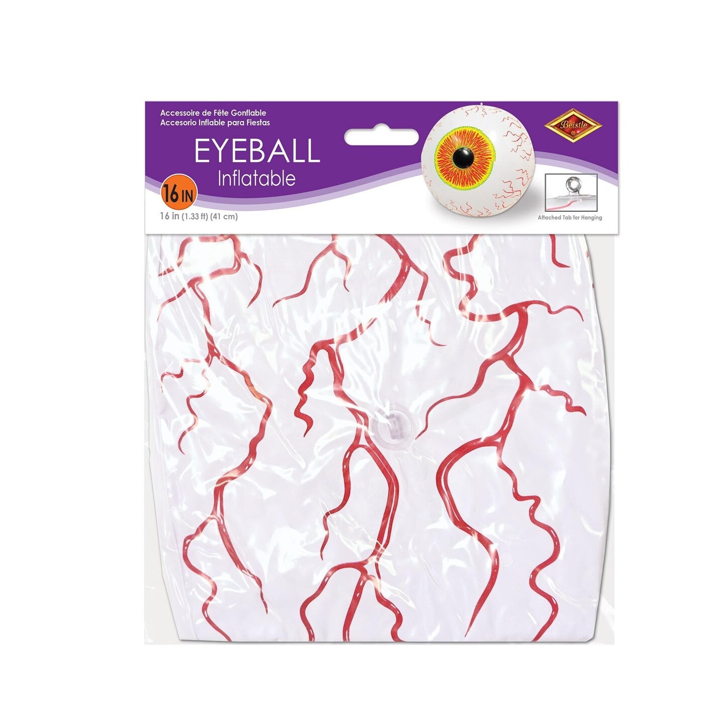 12 Pack Beistle Halloween Inflatable Eyeball