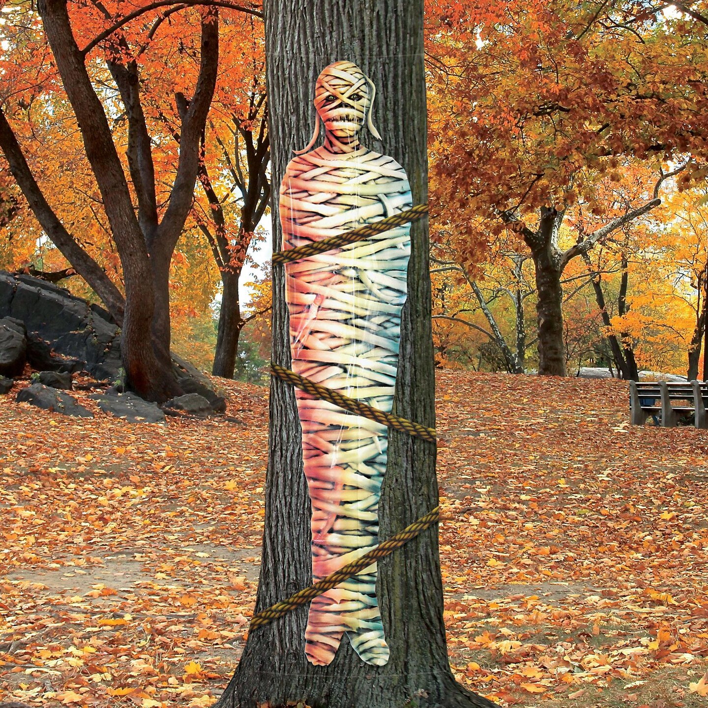 12 Pack Beistle Halloween Mummy Tree Wrap Decoration