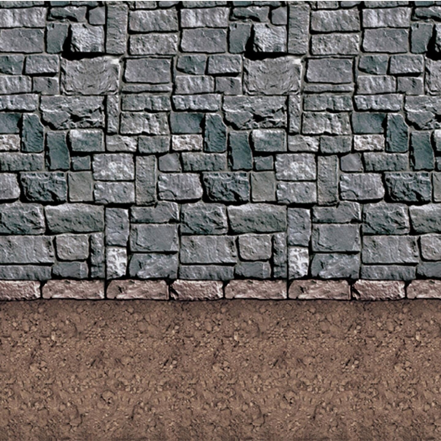 6 Pack Beistle Medieval Dirt Floor Backdrop