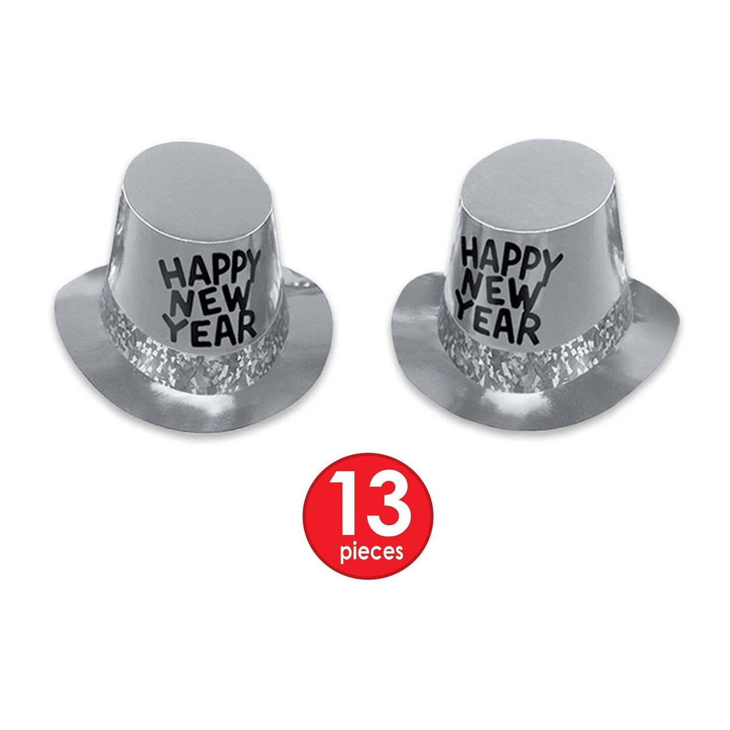 Beistle New Year&#x27;s Eve Platinum Party Kit for 25 People