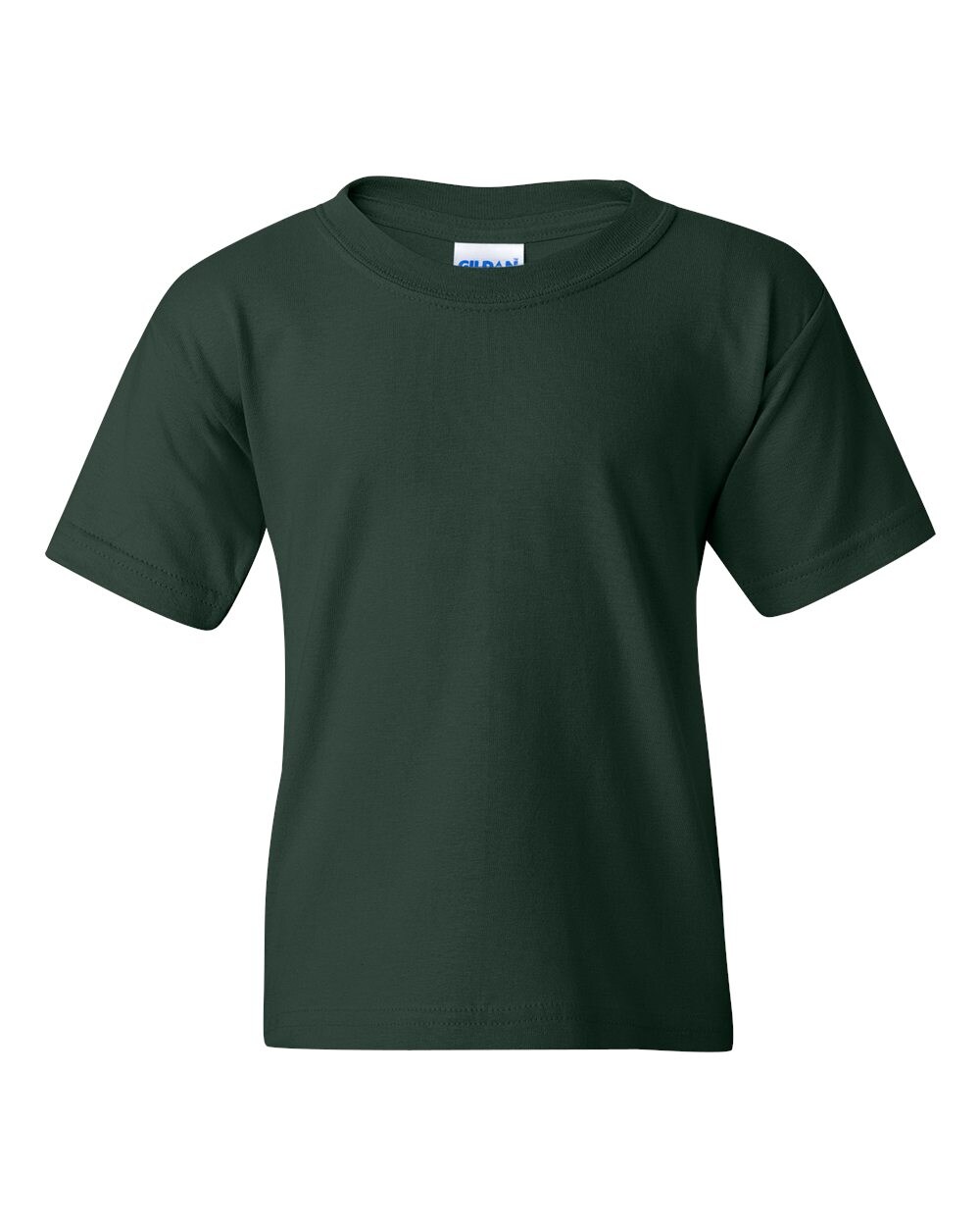 Gildan Heavy Cotton Youth Crewneck Short Sleeve T-Shirt Durable Kids Basic Tee for Everyday Comfort