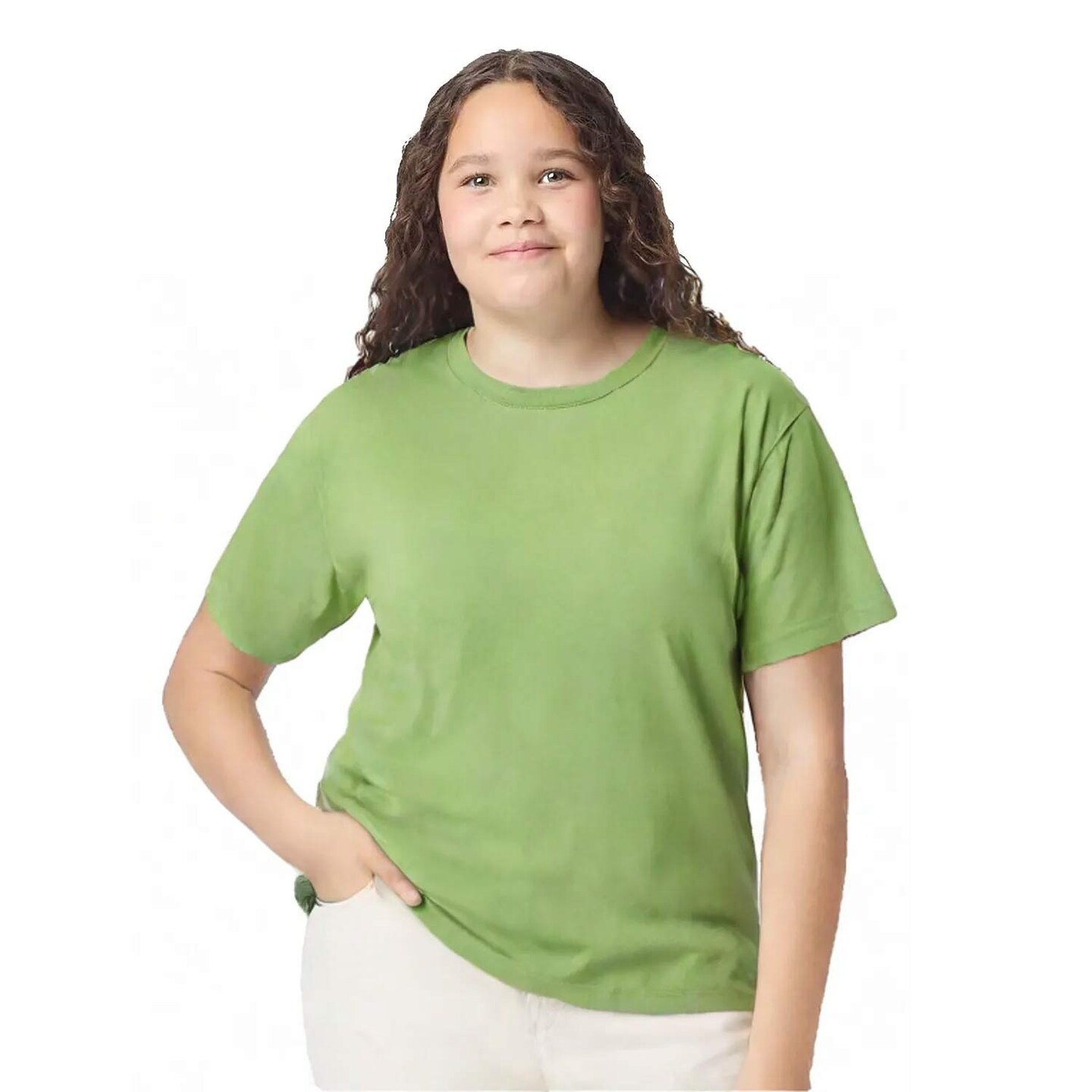 Gildan® Heavy Cotton Youth Short Sleeve Crewneck T-Shirt – Kids Basic Tee for Everyday Comfort