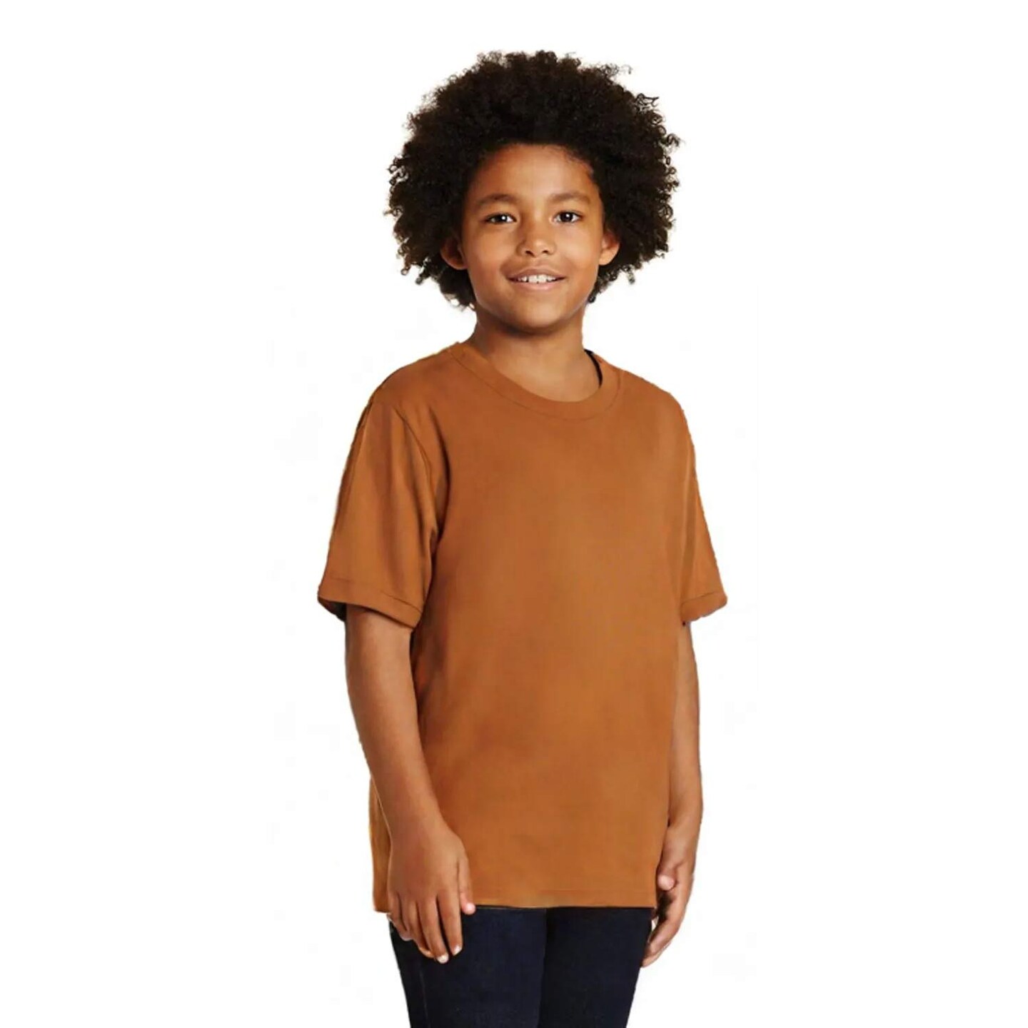Gildan® Heavy Cotton Youth Short Sleeve Crewneck T-Shirt 5000B – Kids Basic Tee for Everyday Comfort