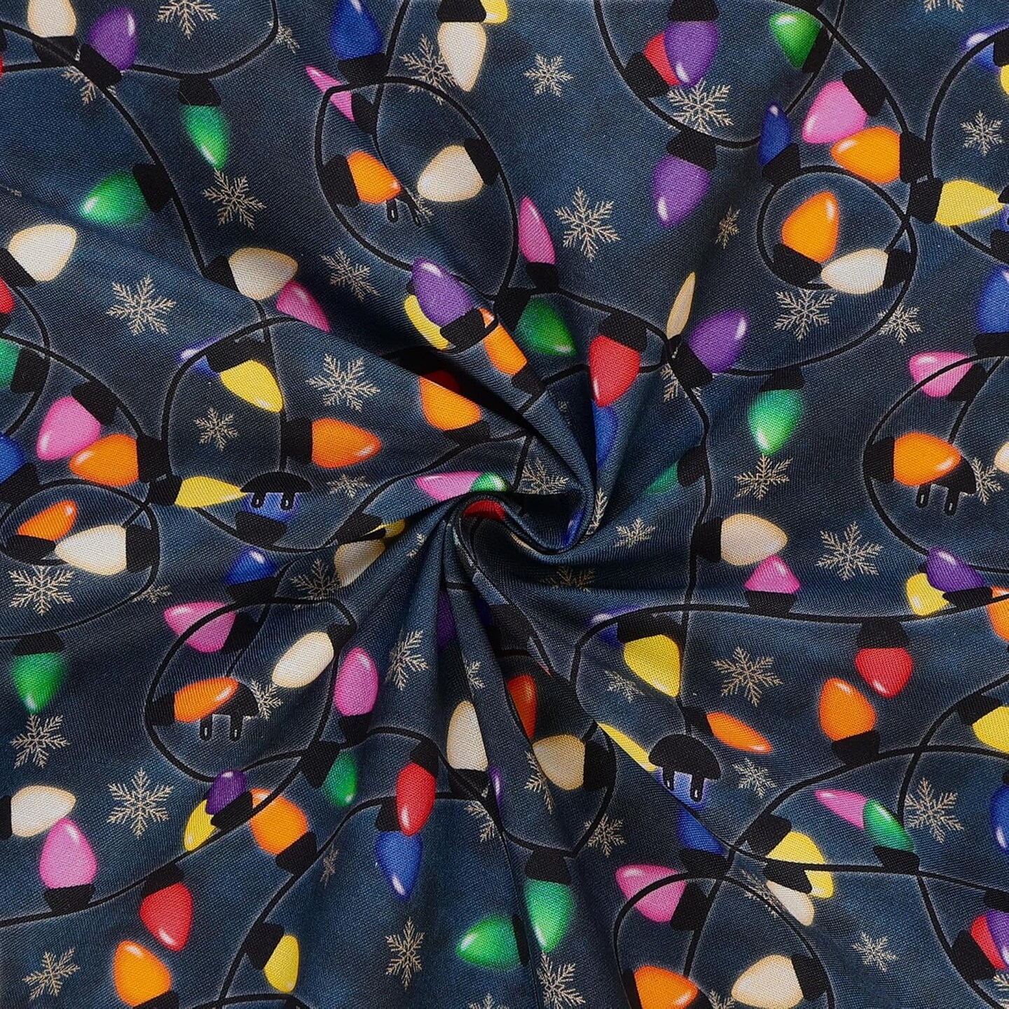 Mook Fabrics Christmas Deck The Halls Cotton Fabric [45in. Wide] - By The Yard