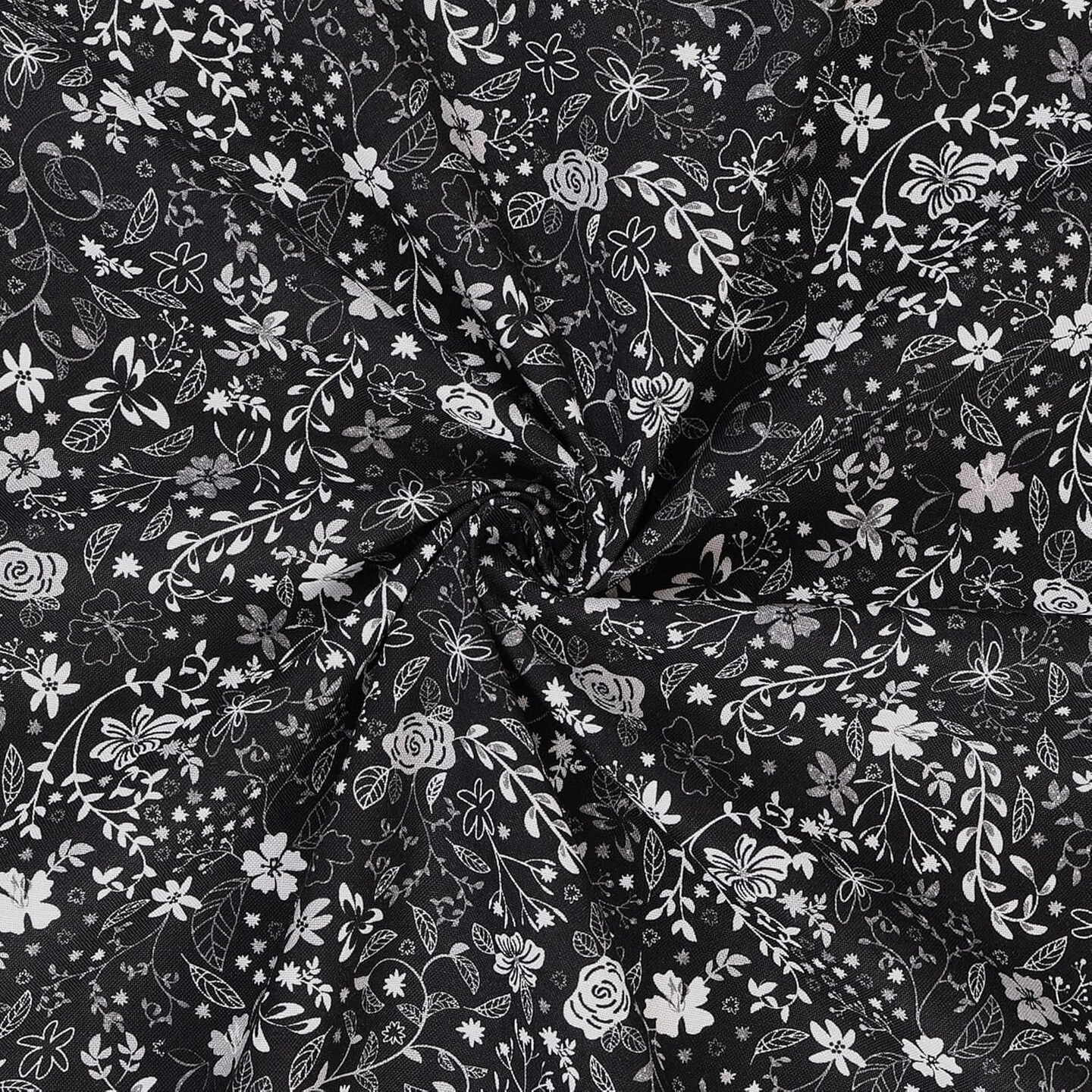 Mook Fabrics Faux Metallic Cotton Fabric [45in. Wide] - By The Yard