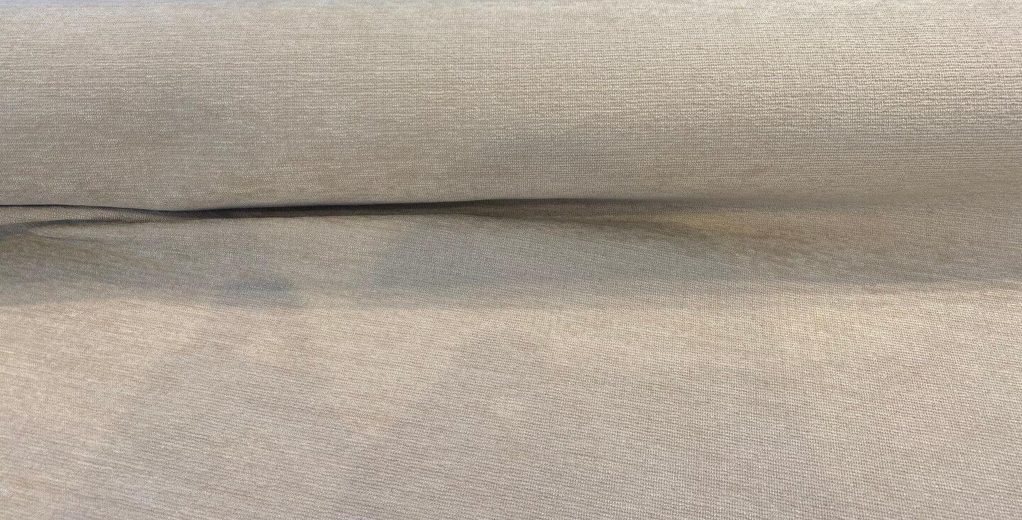 1 yard tan chenille velvet outdoor upholstery fabric bleach cleanable water repellent 54 inch width