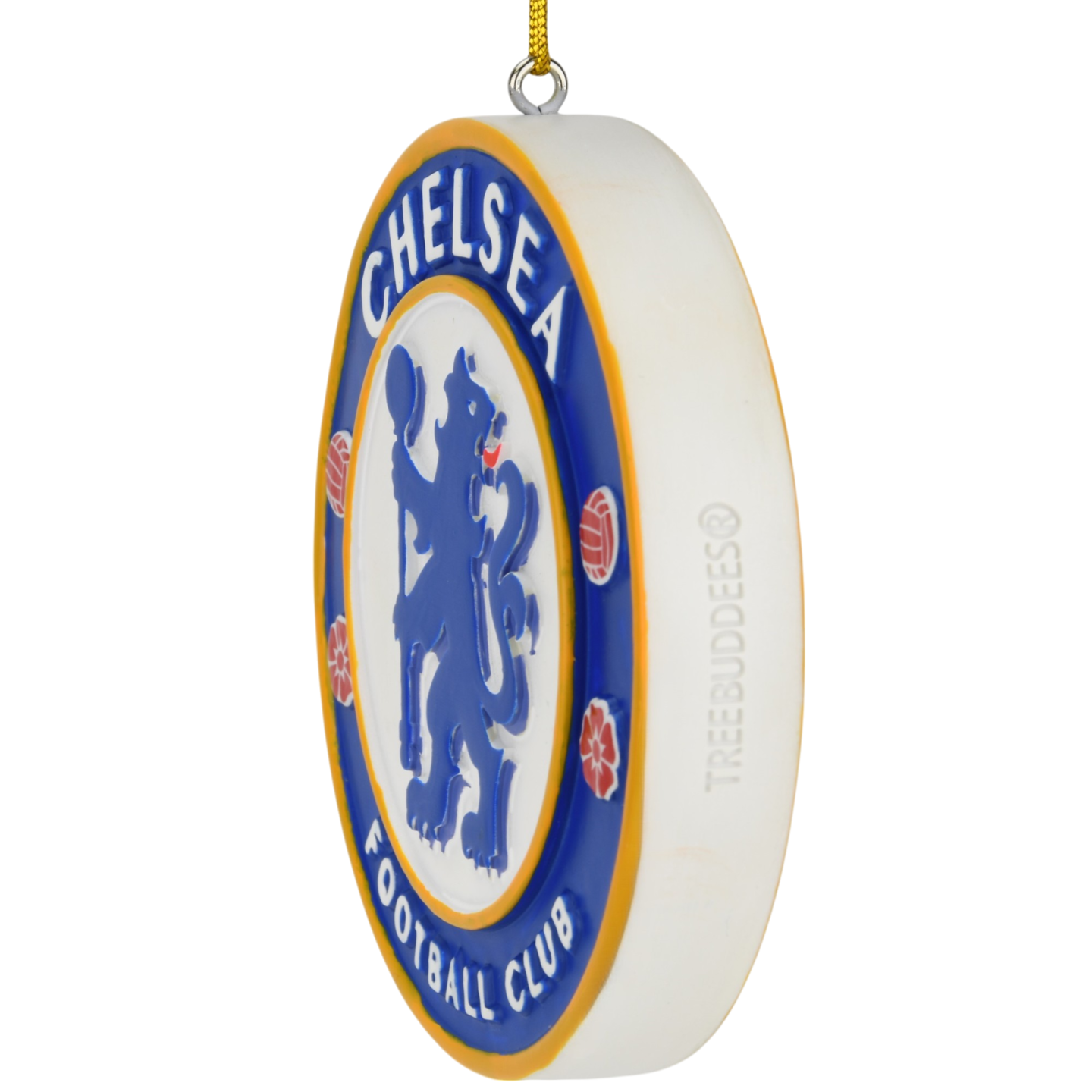 Tree Buddees x Chelsea F.C. Official Football Club Bauble Limited Edition Christmas Ornament - Chelsea Crest