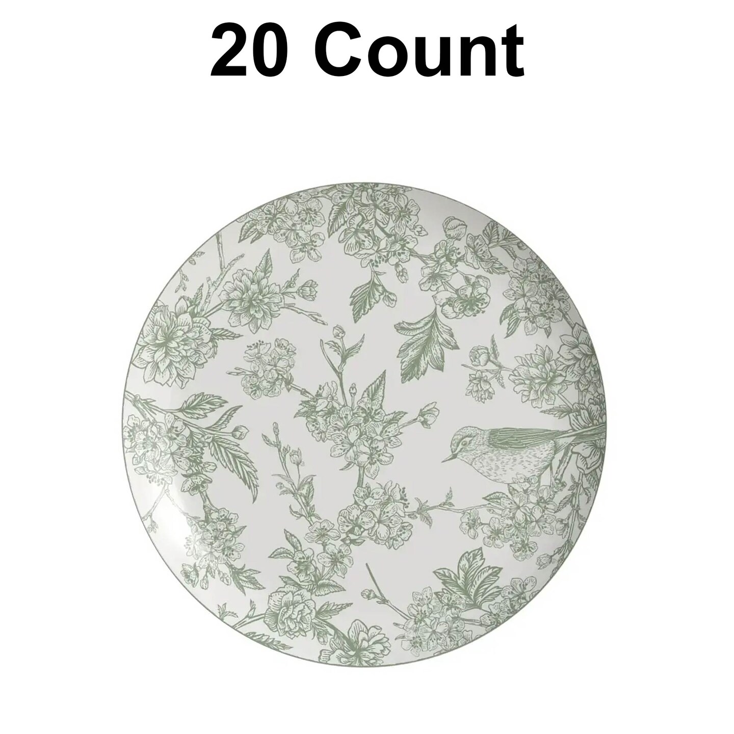 20 Count Earthtrends Yaffa Design Paper Plates Add Sophistication to Events 10 Inch