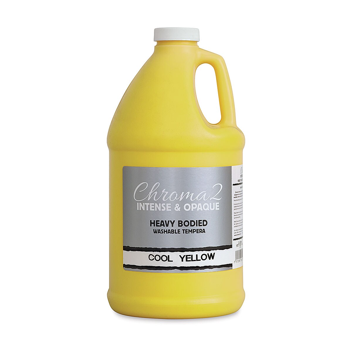 Chroma 2 Washable Tempera - Cool Yellow, 67.7 oz