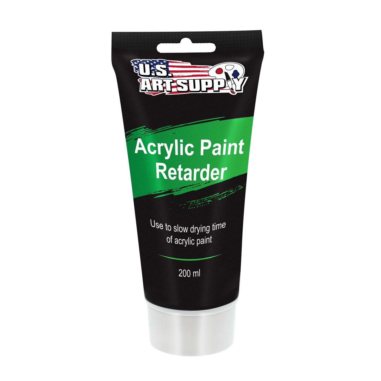 Acrylic Paint Retarder Medium, 200ml Tube (6.7 Ounces) - Acrylic Retarder Provides Longer Painting Time