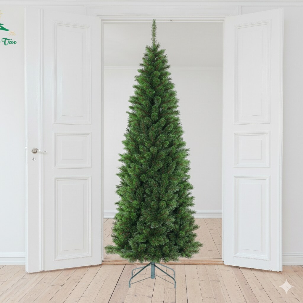 7ft. Slim Montgomery Pine Christmas Tree - Artificial Unlit - Holiday Tree