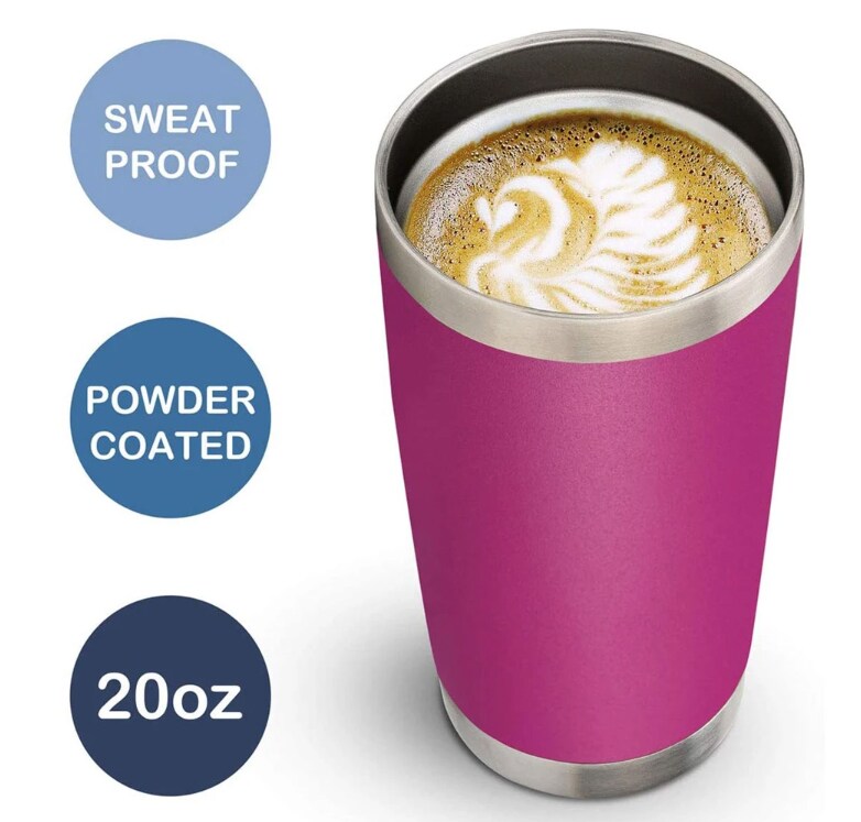 Glamma - Grandma Tumbler - Grandma Gift - Personalized 20oz Tumbler - Custom Insulated Stainless Steel Tumbler with Name - NM789 product 6