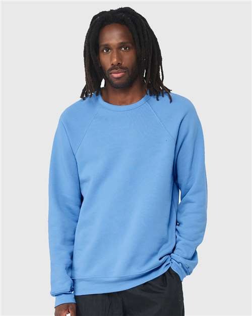 BELLA + CANVAS® Unisex Sponge Fleece Raglan Crewneck Sweatshirt