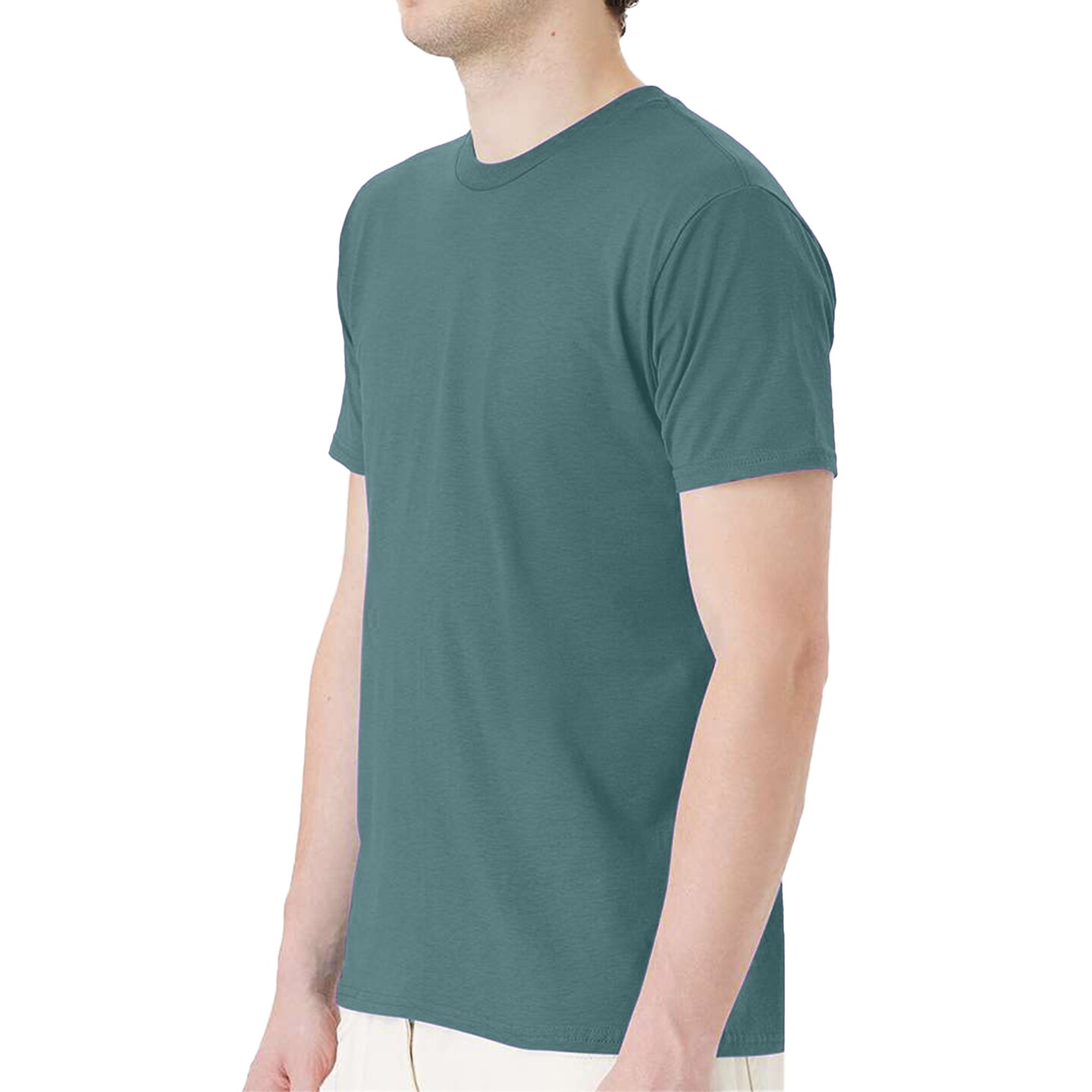 Hanes Perfect-T Blank T-Shirt, Crewneck Short Sleeve Basic Plain Tee