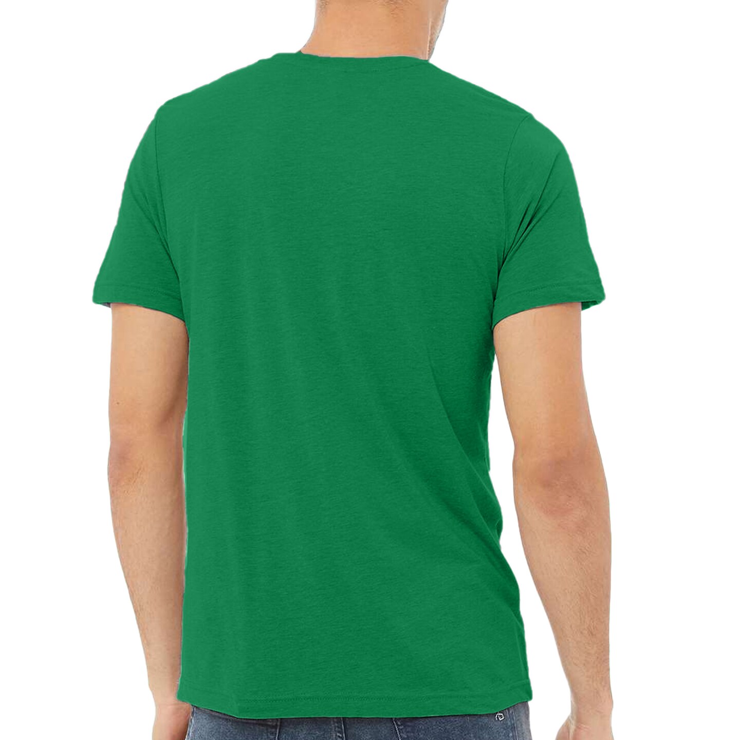 BELLA + CANVAS Adult's Triblend Tee, Crewneck Crafts Friendly Shirt