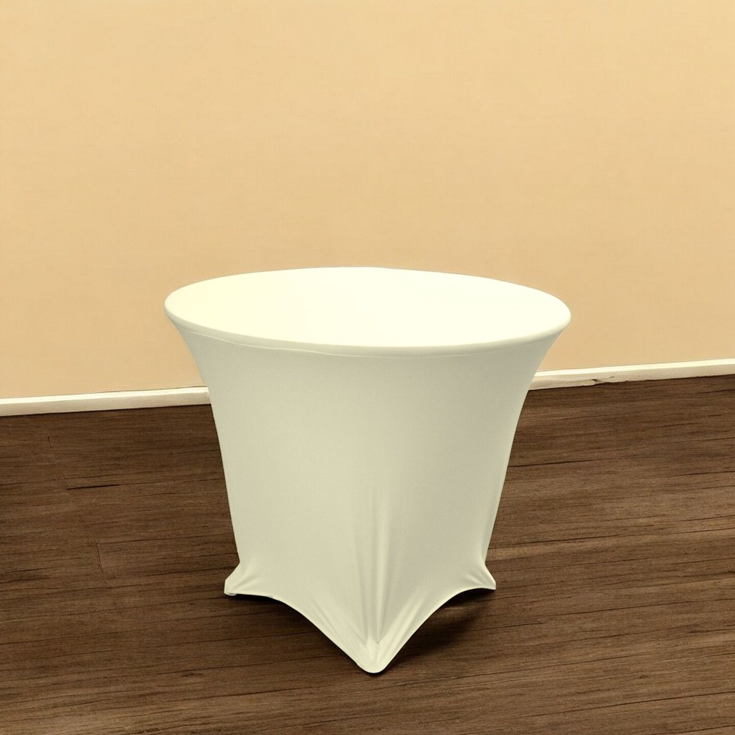Spandex Round Table Cover with Reinforced Leg Pockets 30" x 30"