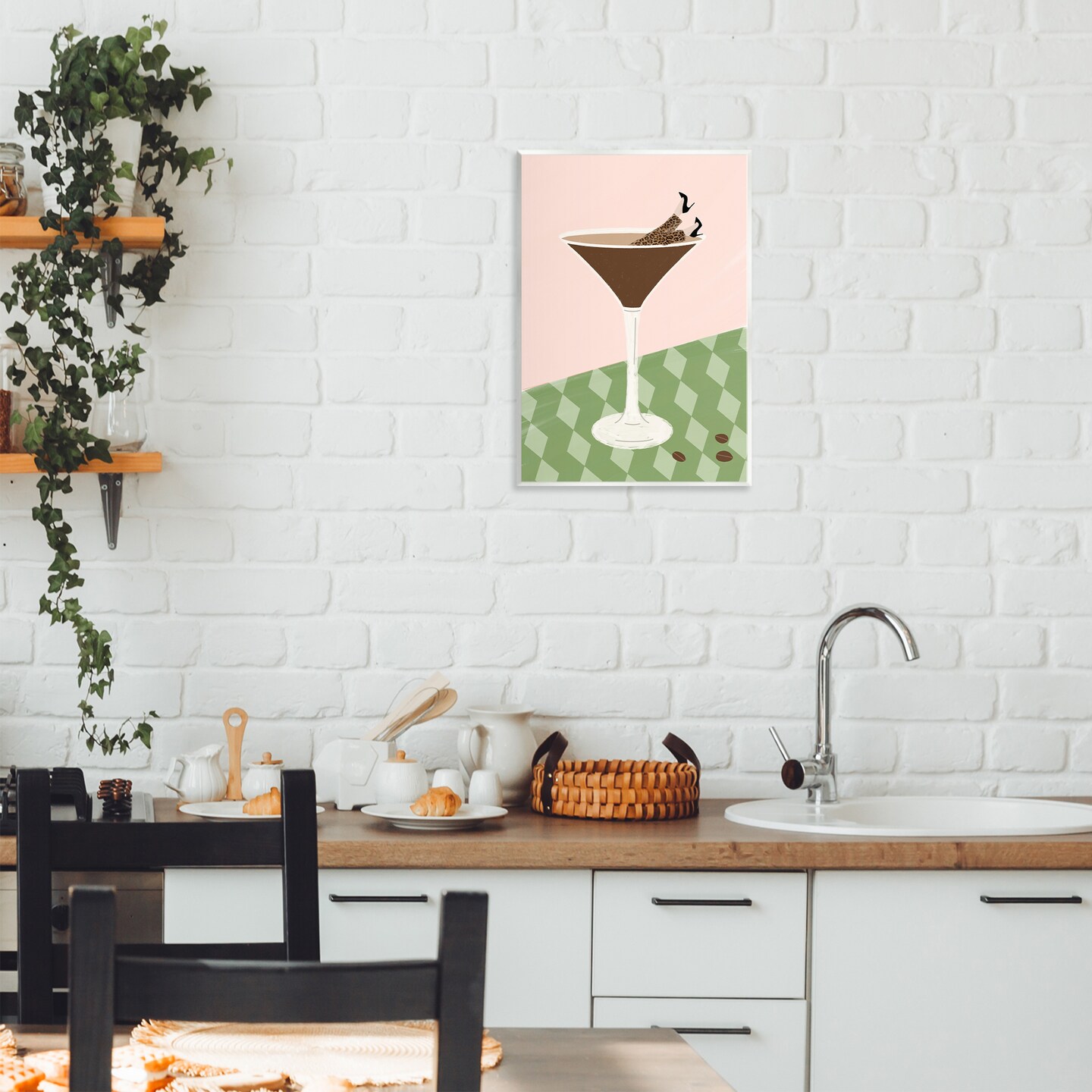 Stupell Industries Glam Martini Splash Wall Plaque, design by Emily Navas