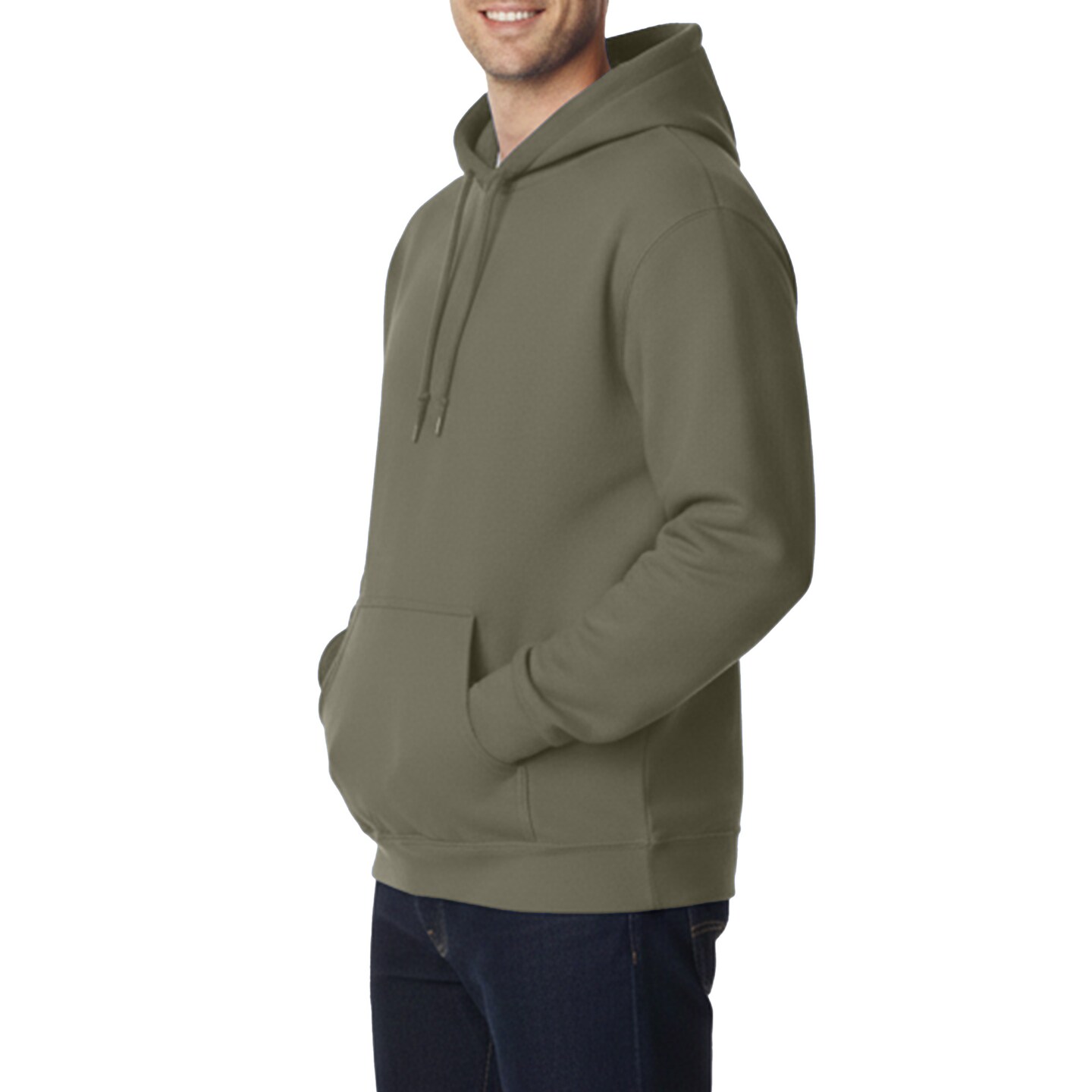 Gildan Unisex Fleece Hooded Sweatshirt 18500, Pullover Hoodie for Arts & Craft