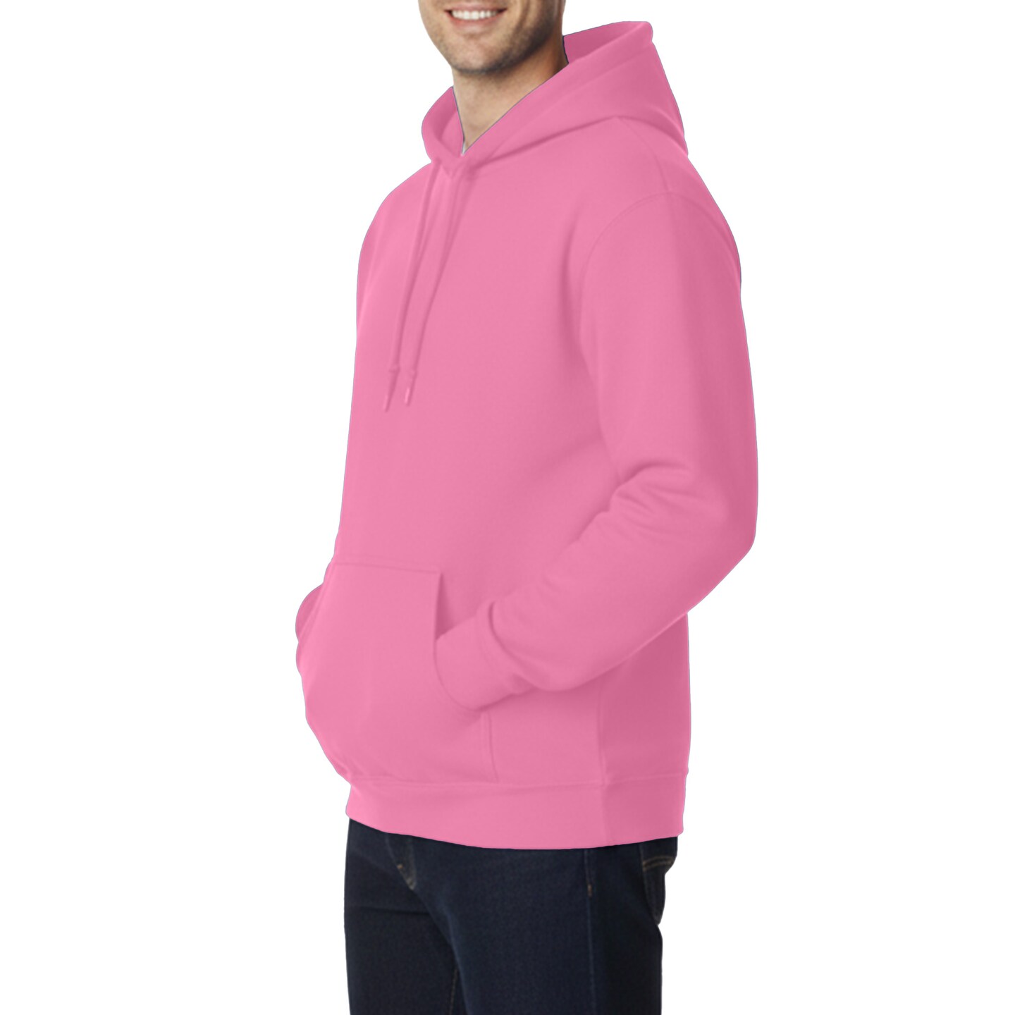 Gildan Unisex Fleece Hooded Sweatshirt 18500, Pullover Hoodie for Arts & Craft