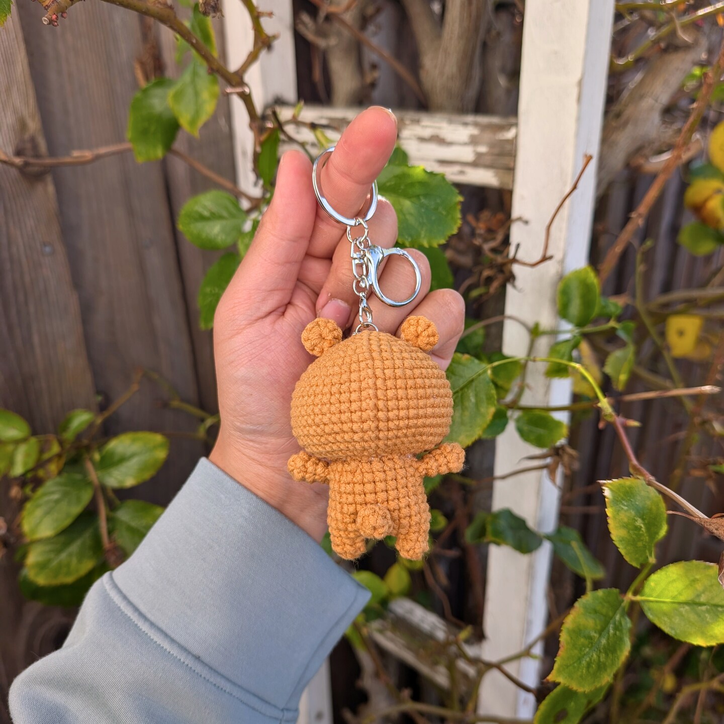 Bubu and Dudu Bears Handmade Crochet Keychain | Cute Couple Bear