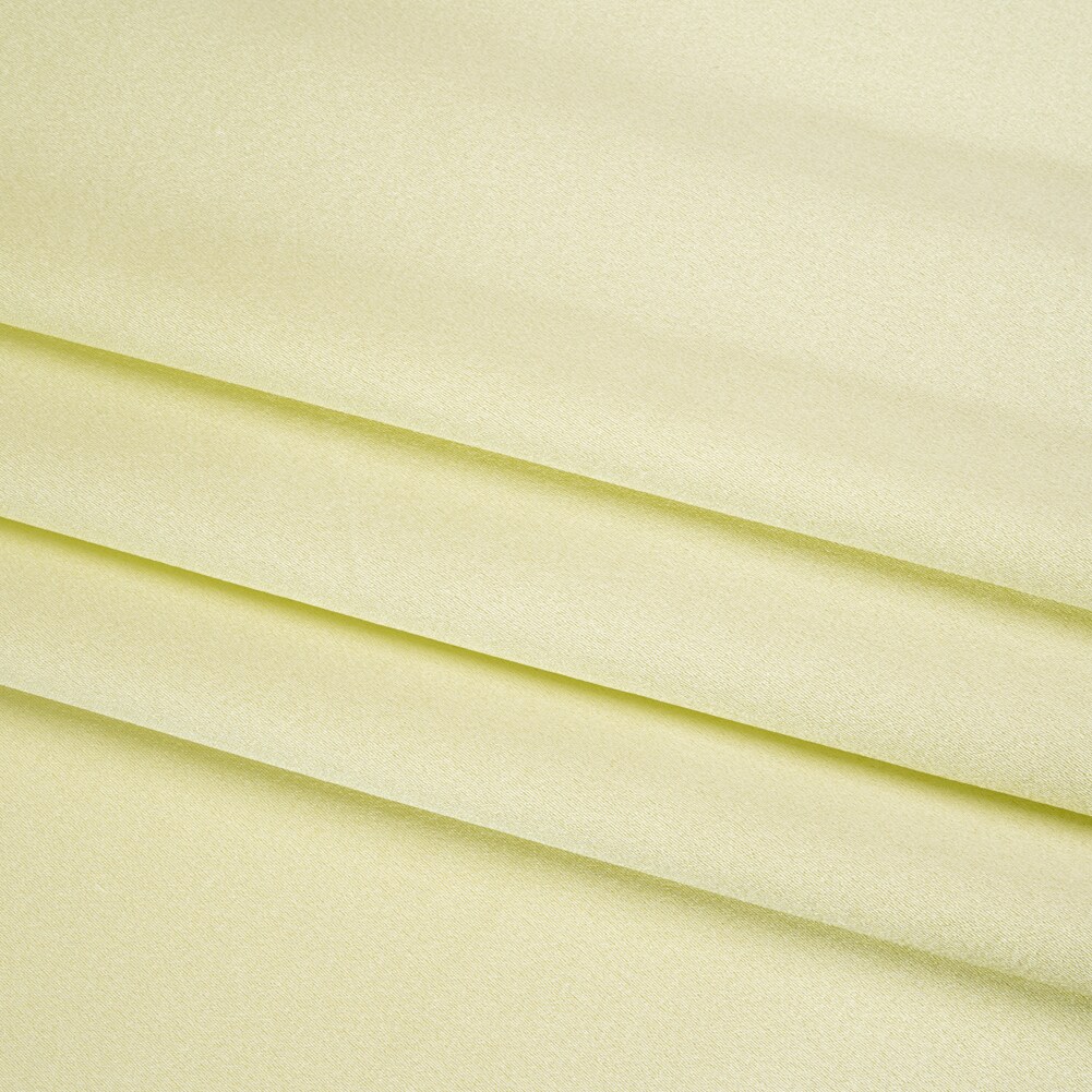 1 Yard Young Wheat Silk Crepe Back Satin Soft Smooth Luxurious Sewing Fabric for Spring Dresses 44 inch Width