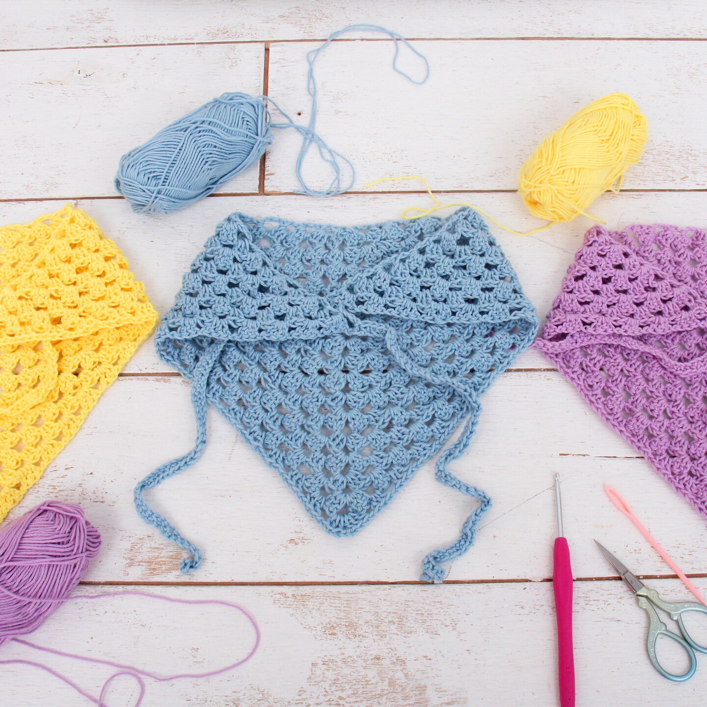 Threadart 100% Pure Cotton Crochet Yarn Size 2 | 50 gram Skeins |165 yds per Skein | Fine #2 | Singles, 3 Packs, & 6 Packs