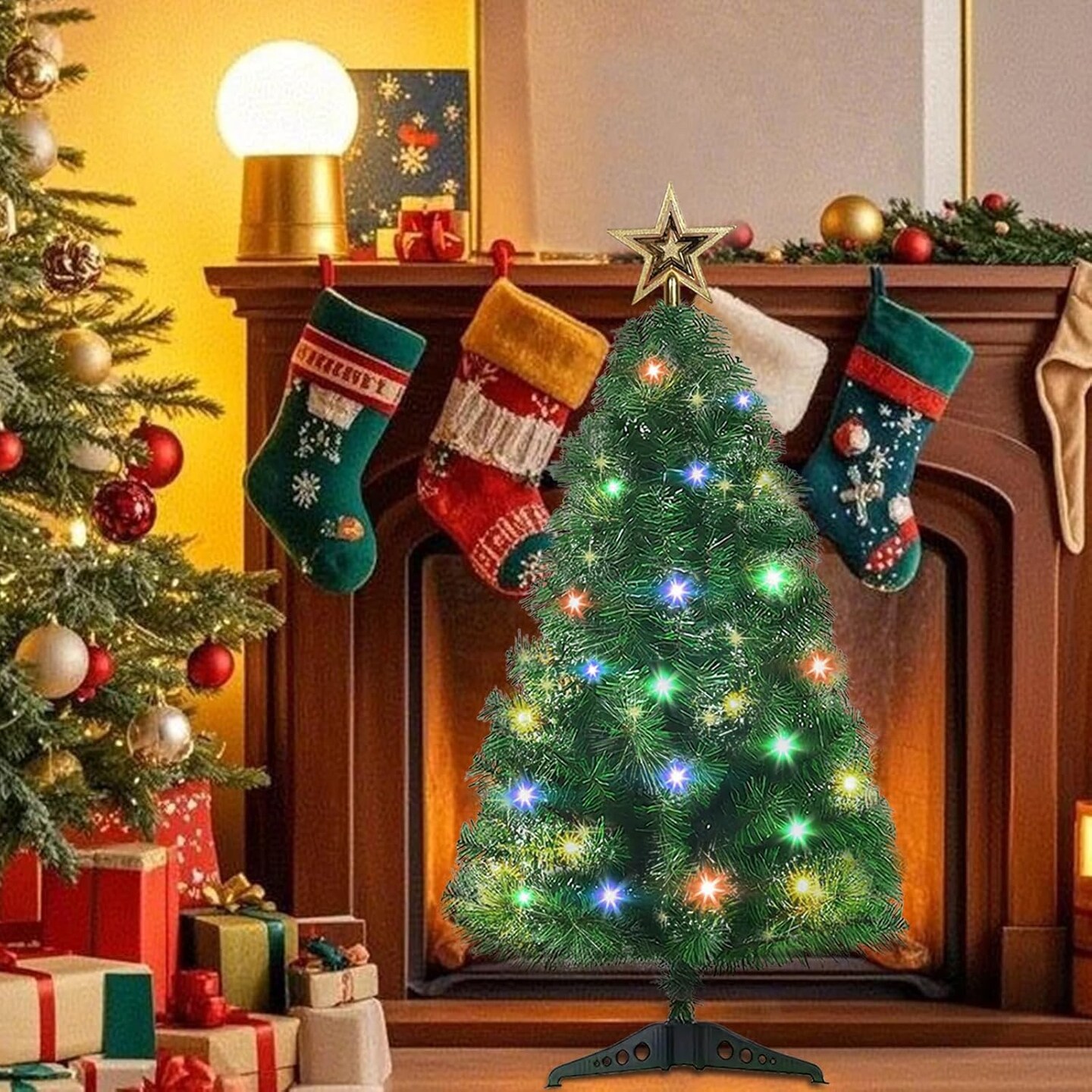 3FT Tabletop Christmas Tree (Green) 20&#x22;D x 20&#x22;W x 35&#x22;H