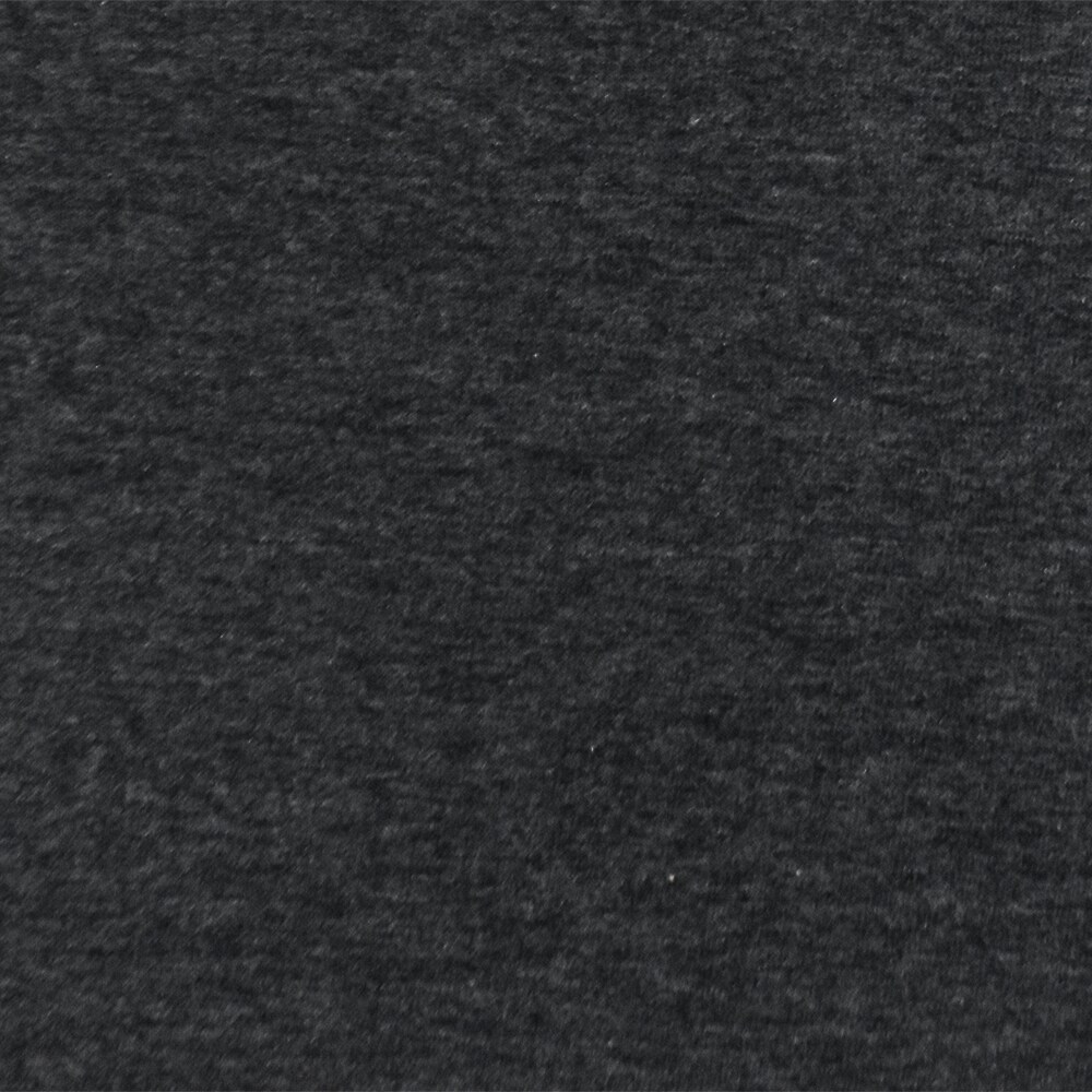 Heather Black-Gray Stretch Poly Blend Jersey Knit Fabric By the Yard
