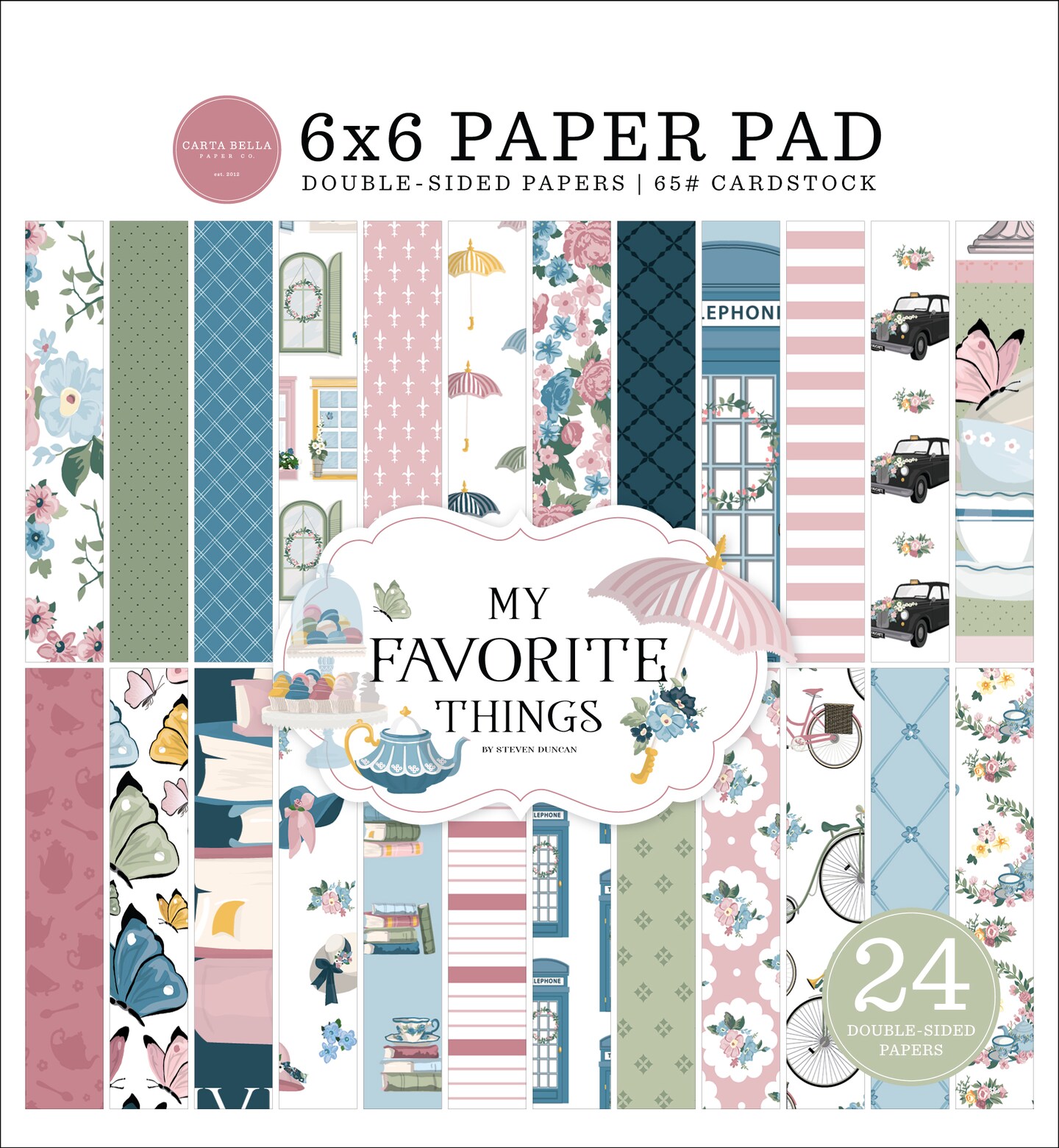 Favorite Paper My Favorite Things 6x6 Paper Pad | Michaels