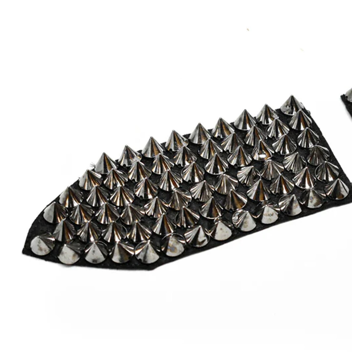 Metal Head Studded Shoulder Epaulet for Jackets Dresses Costumes